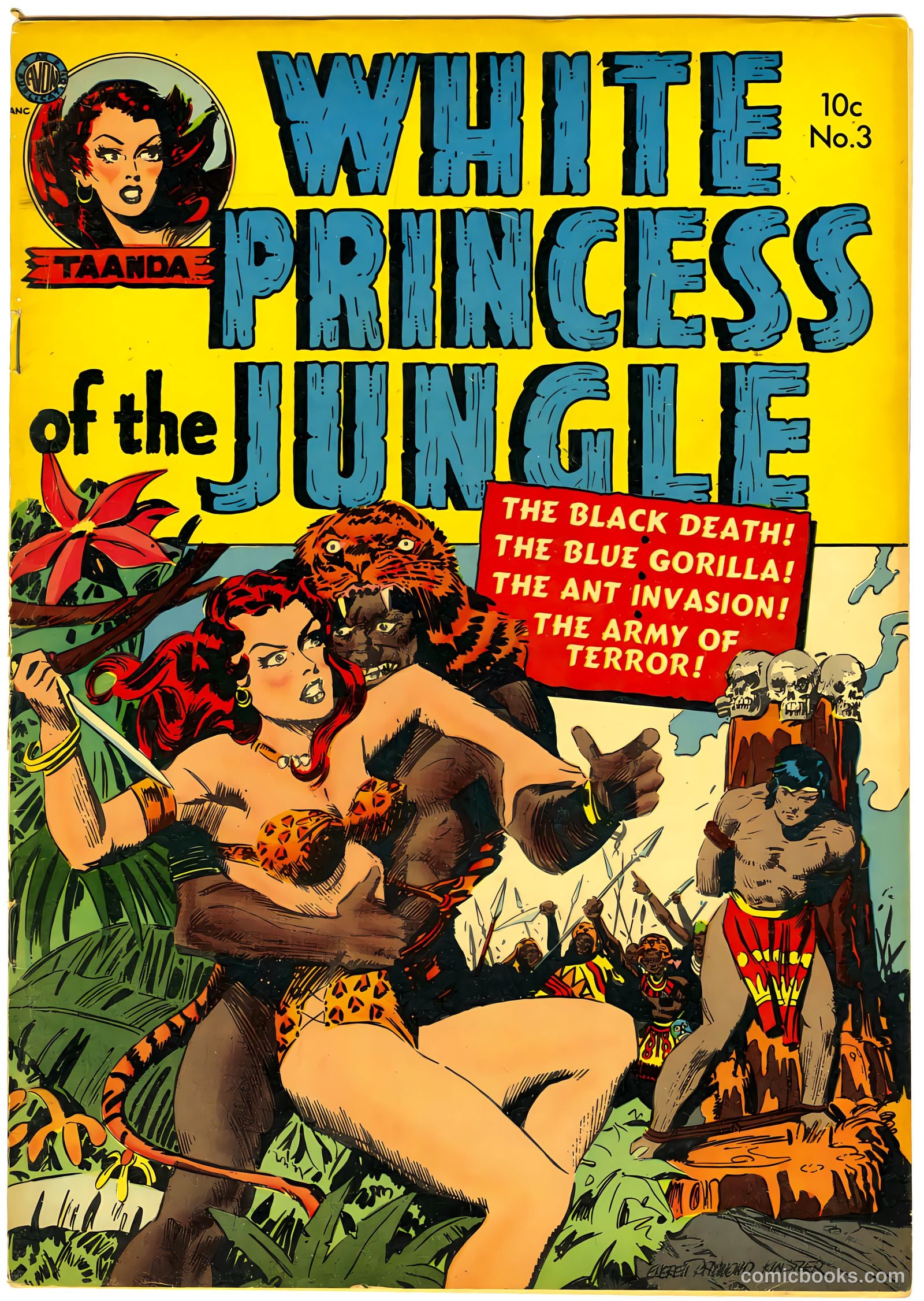 White Princess of the Jungle #3 — page 1 of 36