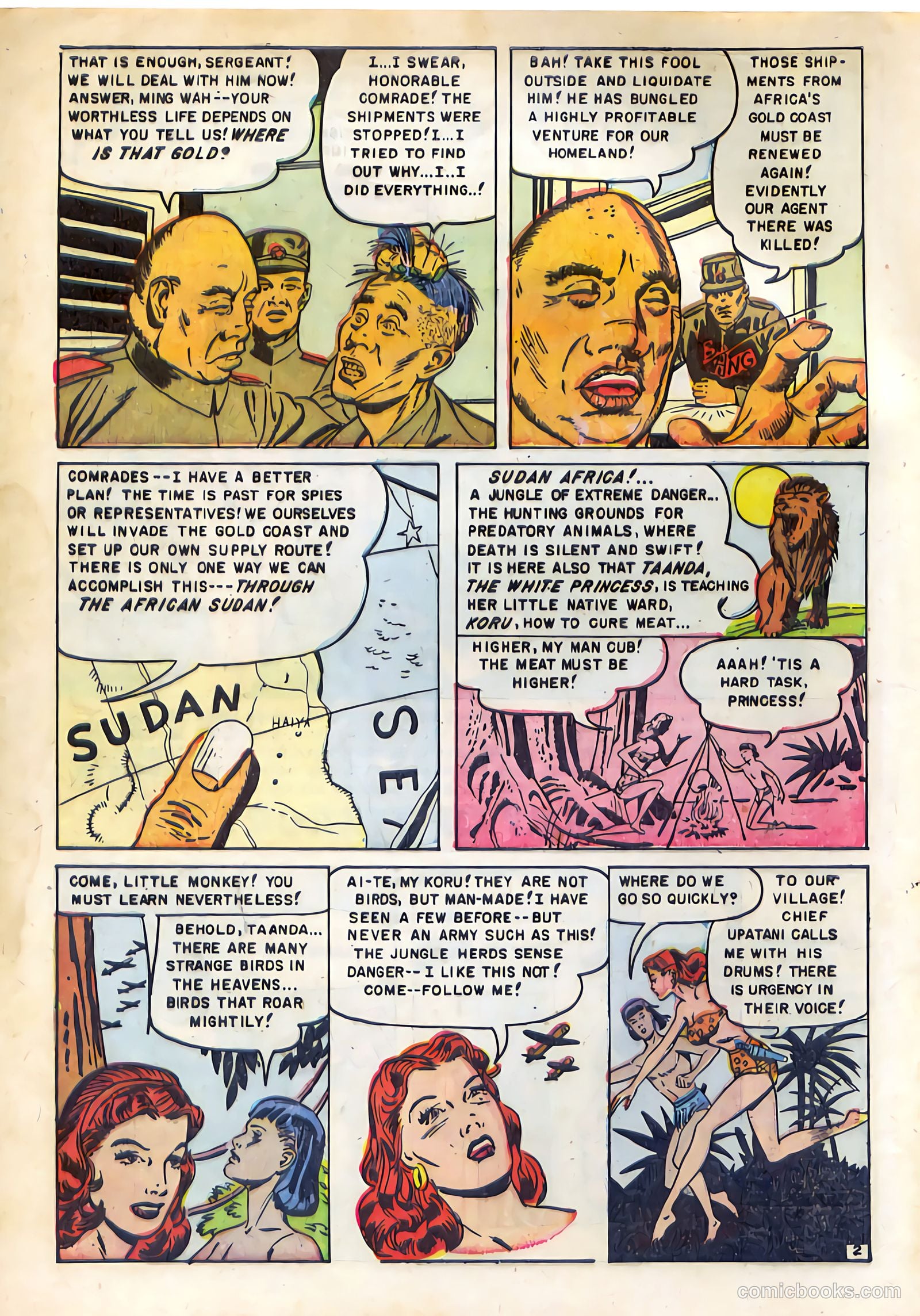 White Princess of the Jungle #3 — page 4 of 36