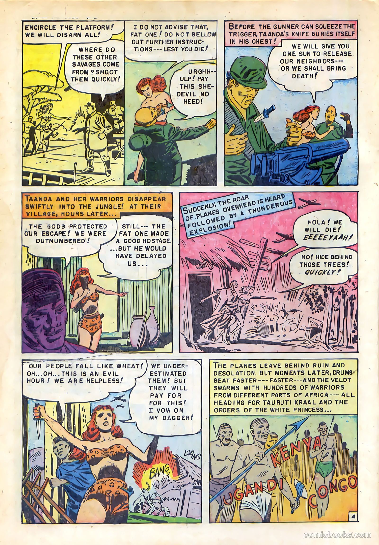 White Princess of the Jungle #3 — page 6 of 36