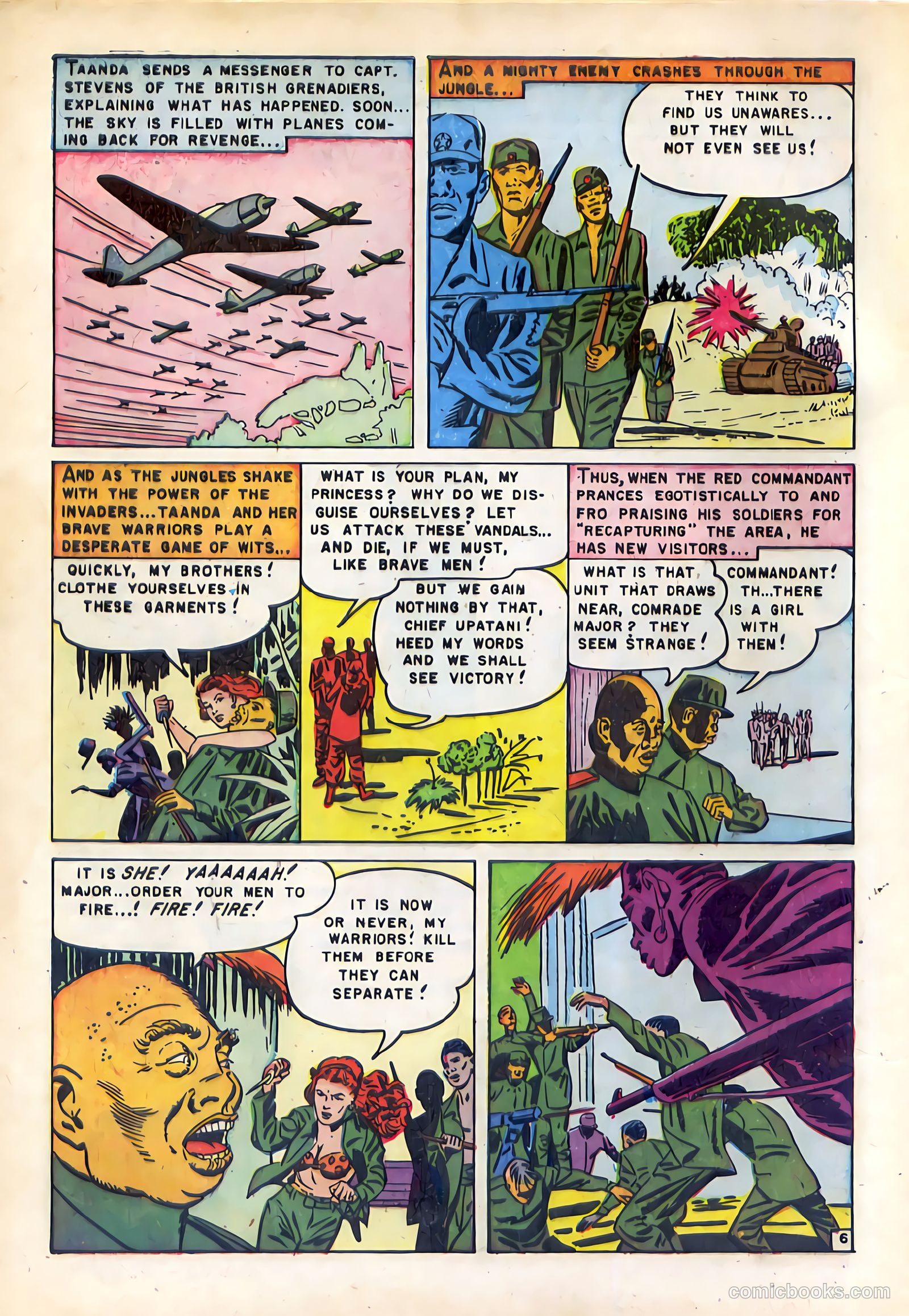 White Princess of the Jungle #3 — page 8 of 36