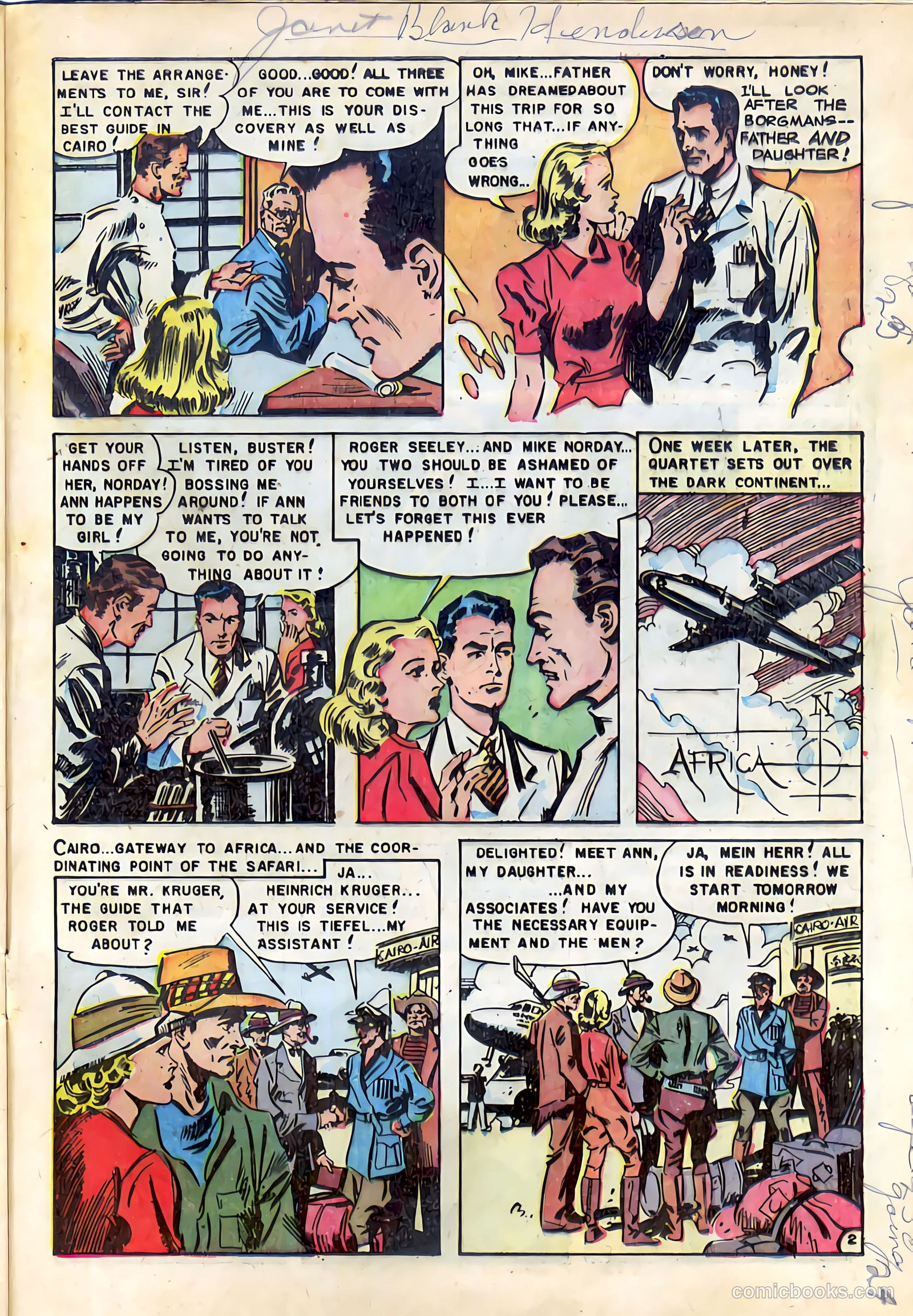White Princess of the Jungle #3 — page 29 of 36