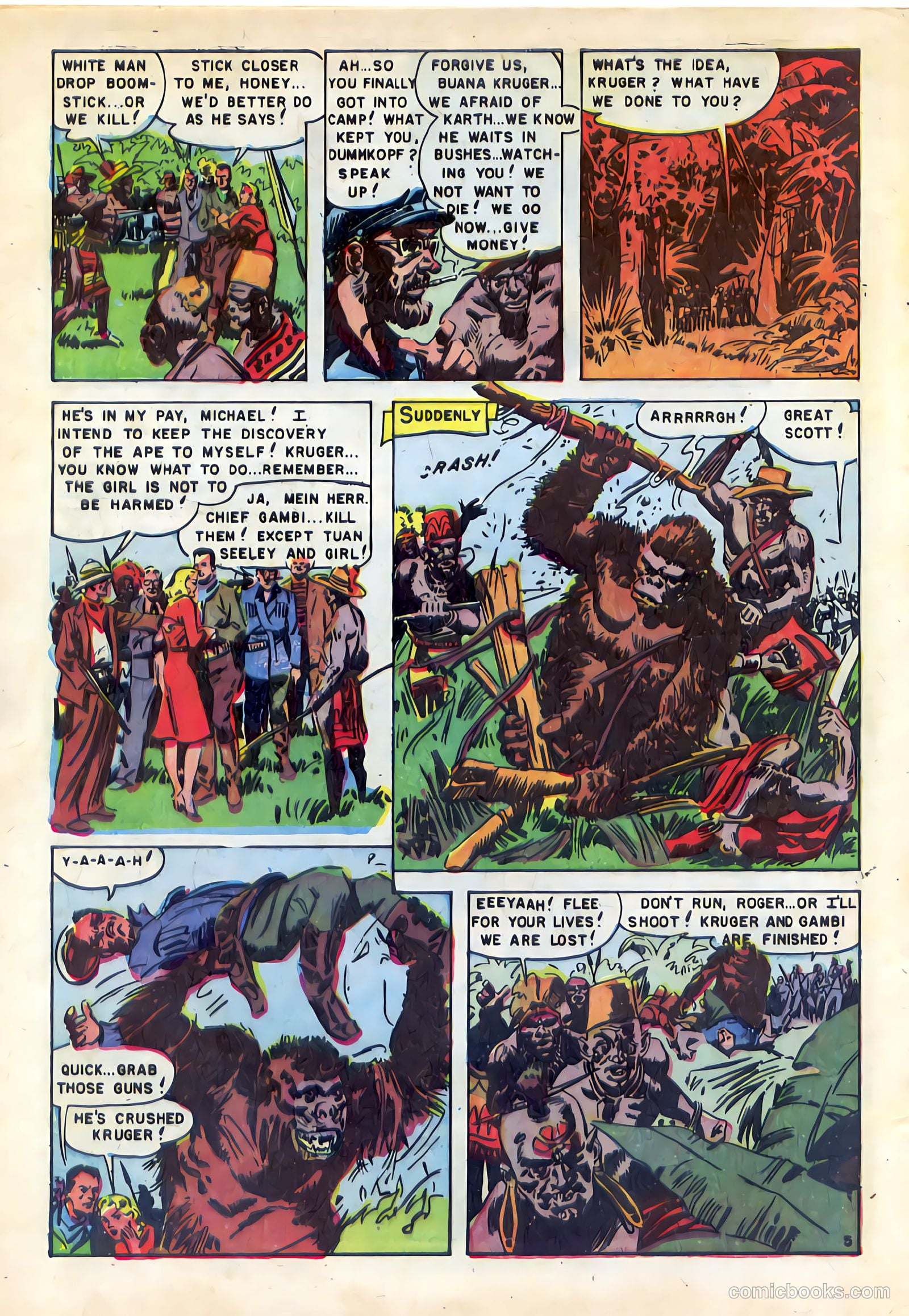 White Princess of the Jungle #3 — page 32 of 36