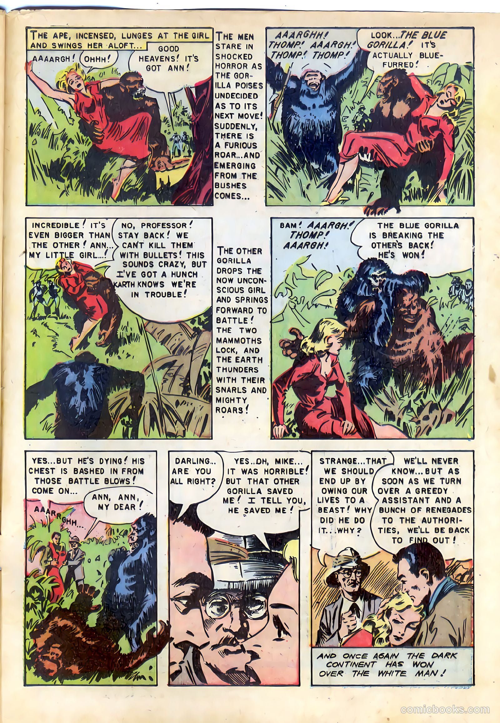 White Princess of the Jungle #3 — page 33 of 36