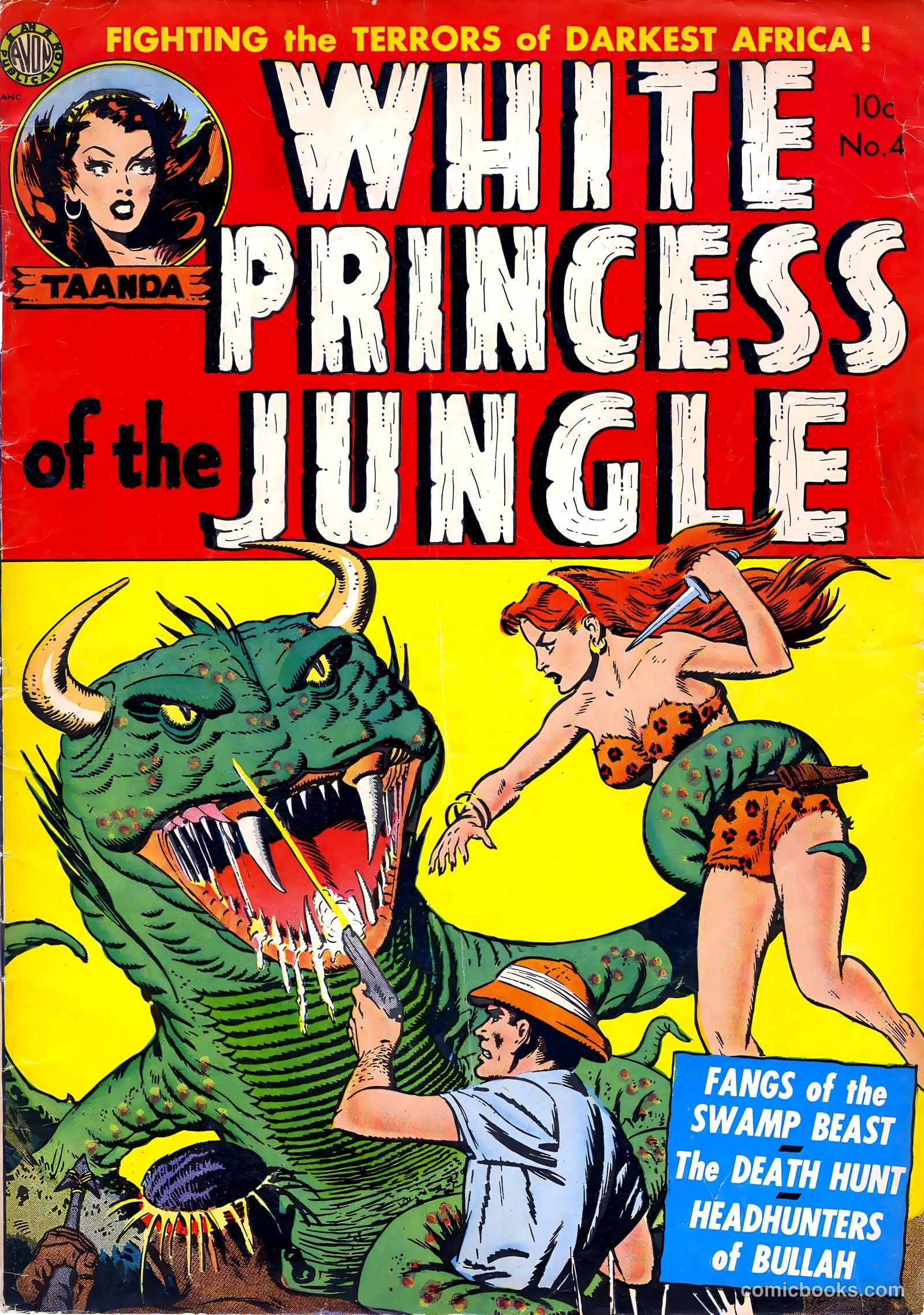 White Princess of the Jungle #4 — page 1 of 36