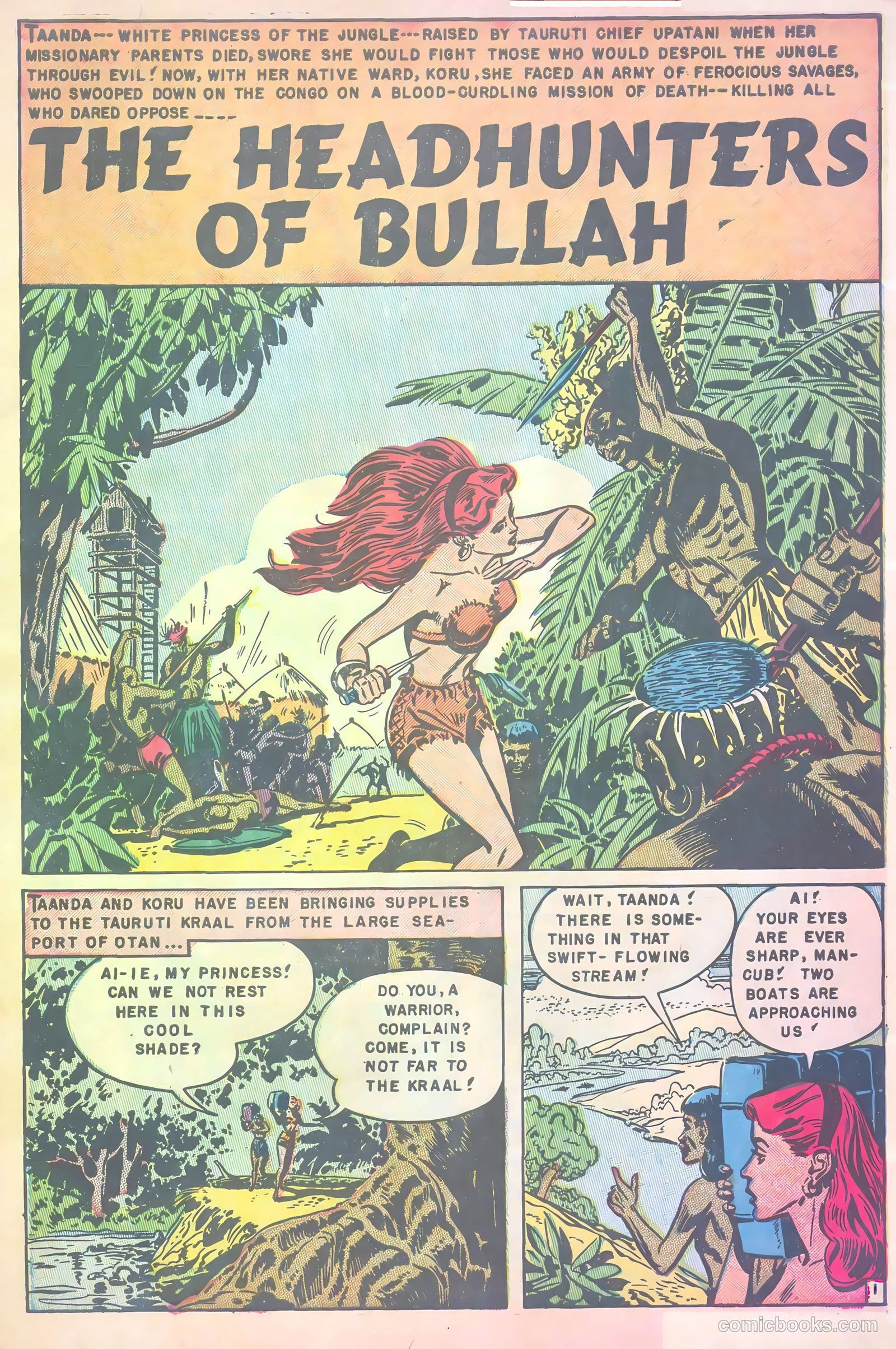White Princess of the Jungle #4 — page 3 of 36