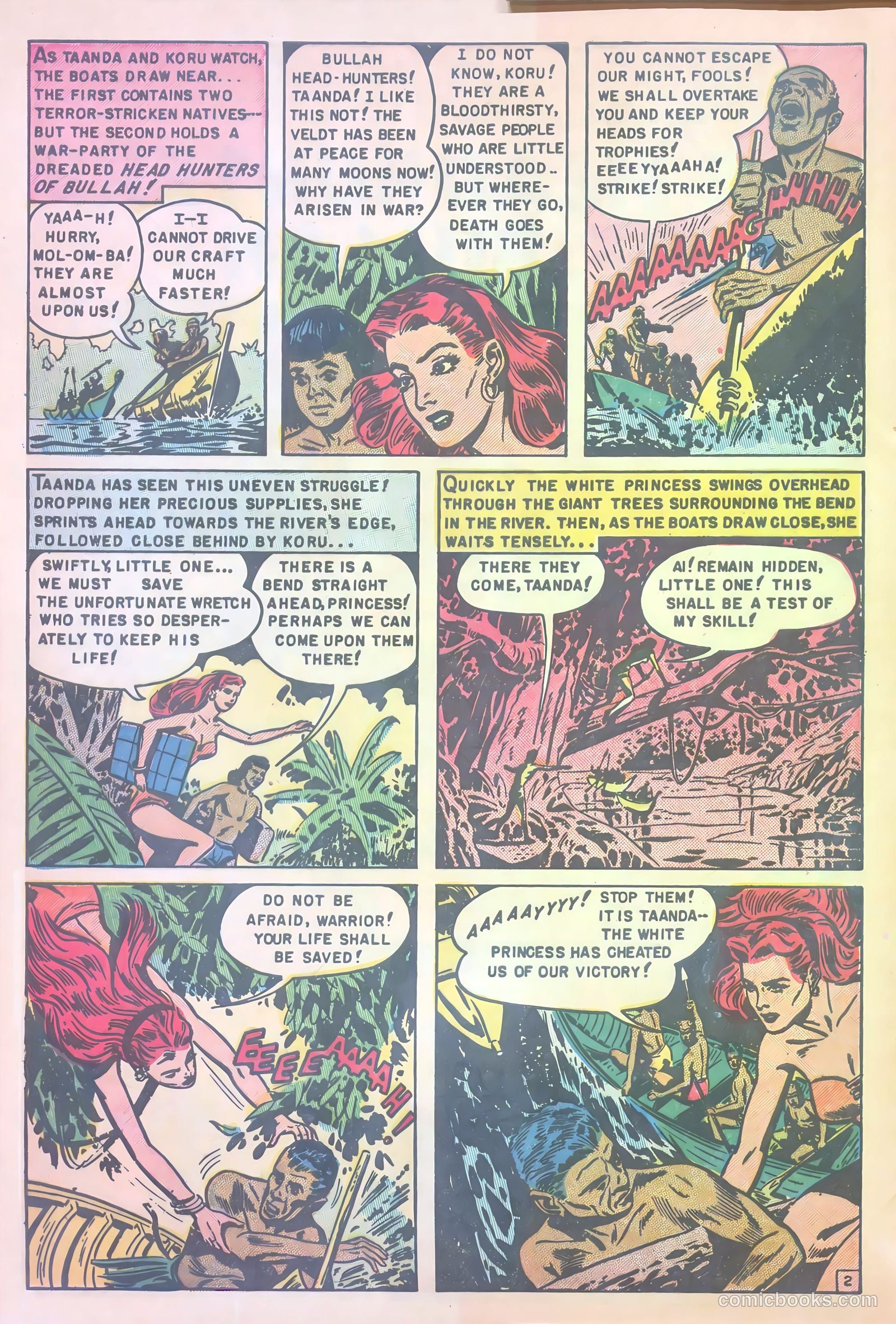 White Princess of the Jungle #4 — page 4 of 36