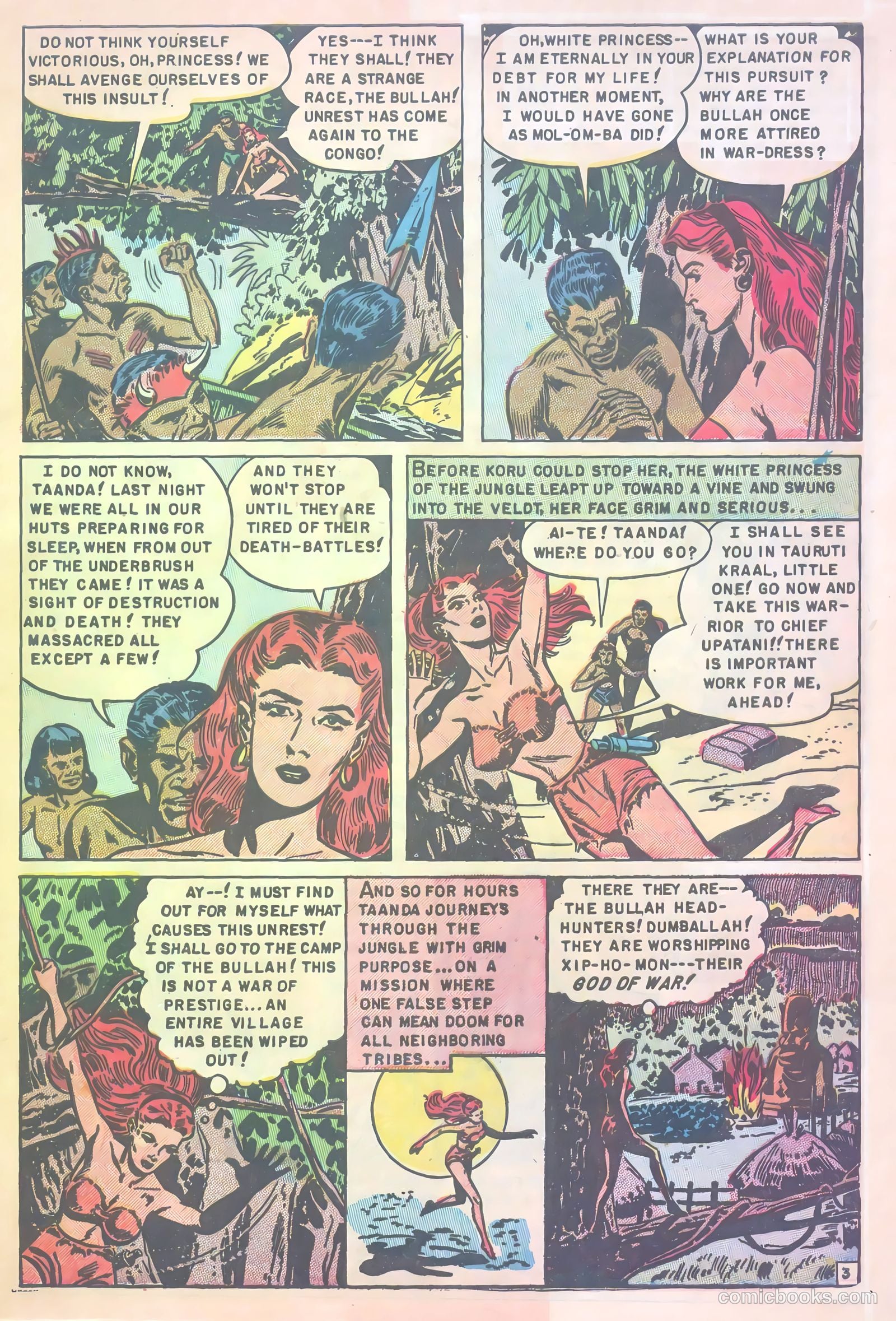 White Princess of the Jungle #4 — page 5 of 36