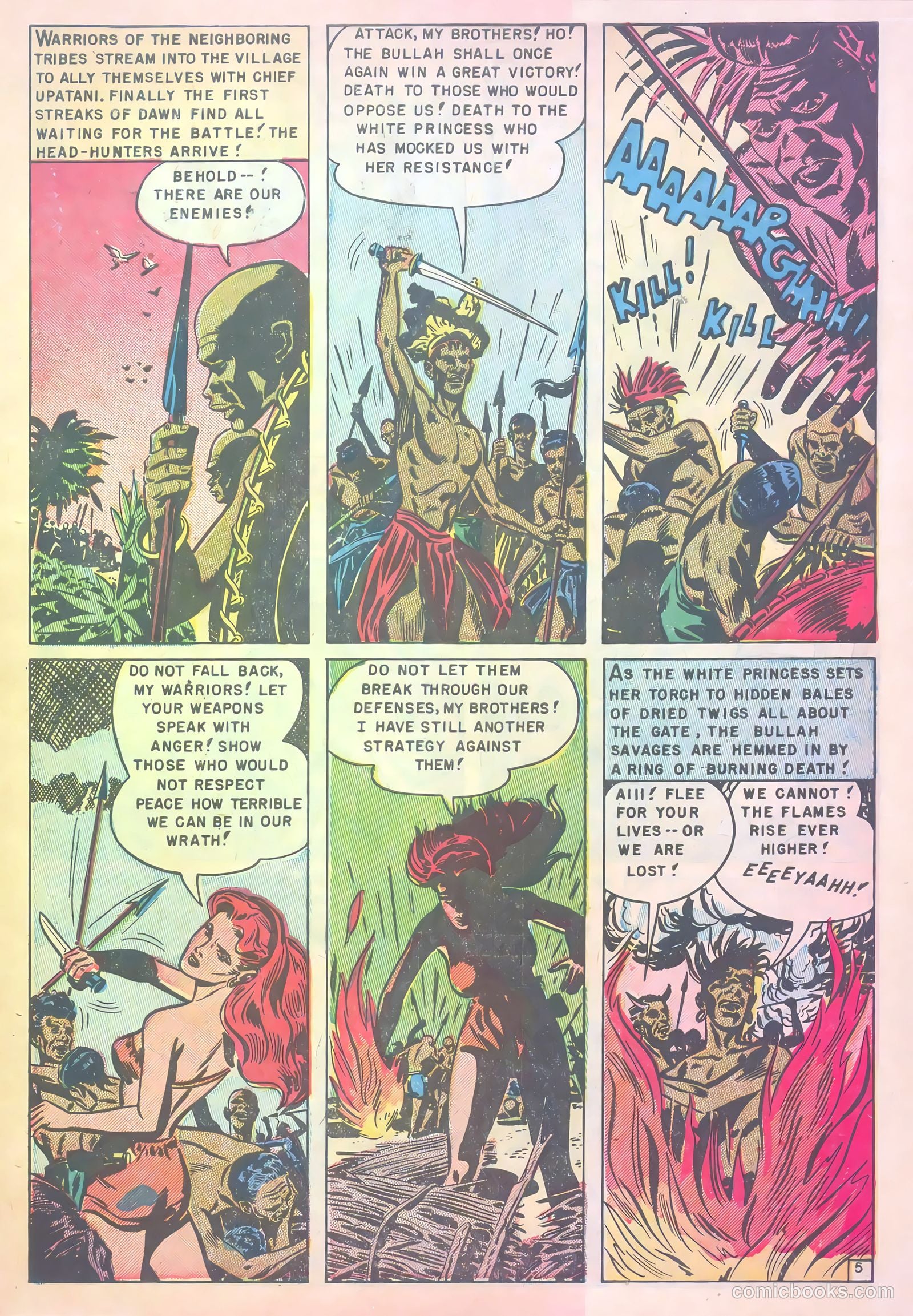 White Princess of the Jungle #4 — page 7 of 36