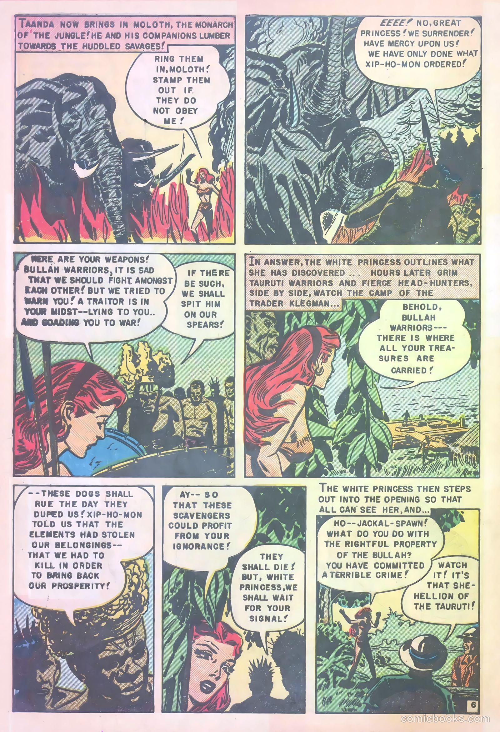 White Princess of the Jungle #4 — page 8 of 36