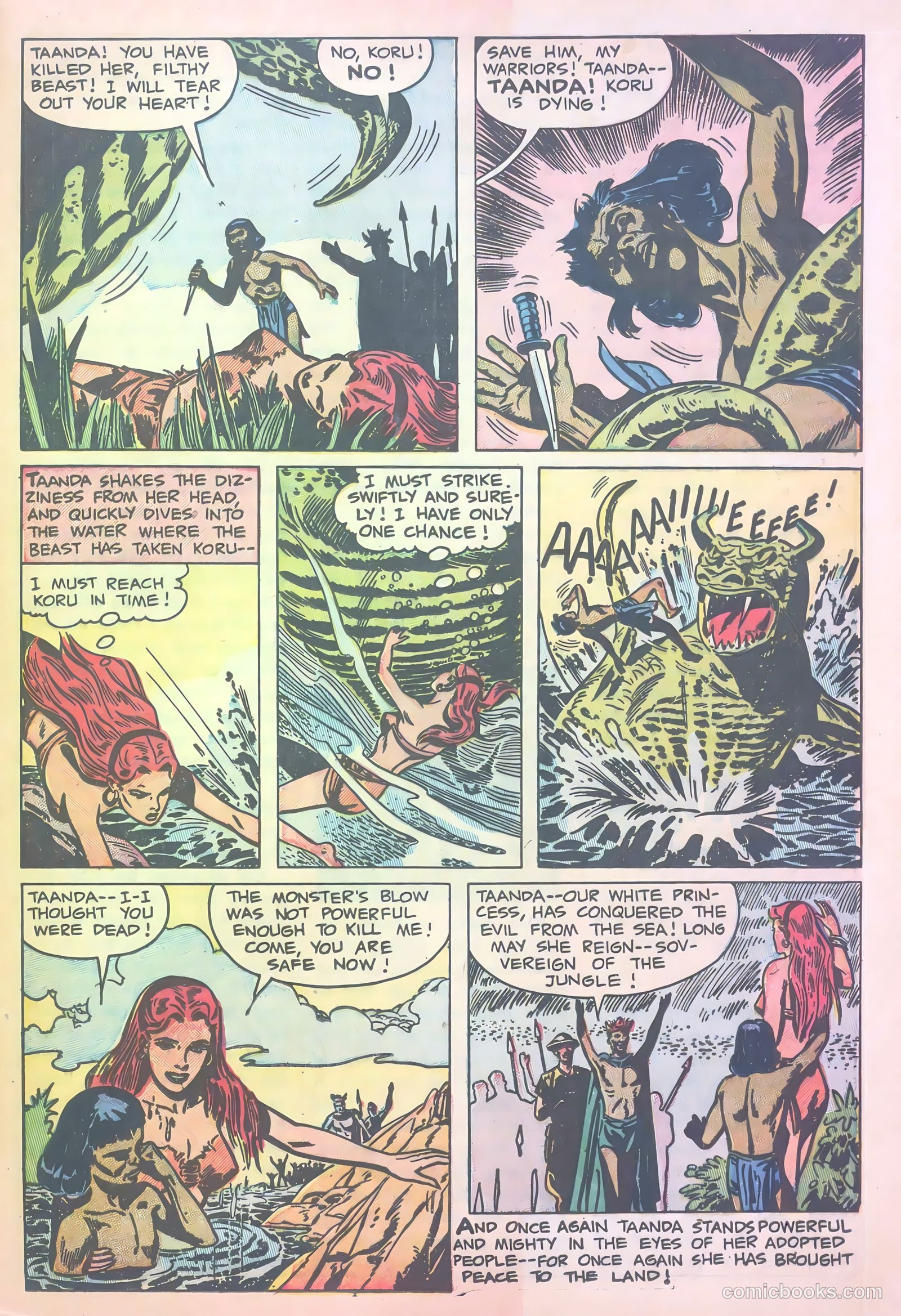 White Princess of the Jungle #4 — page 25 of 36
