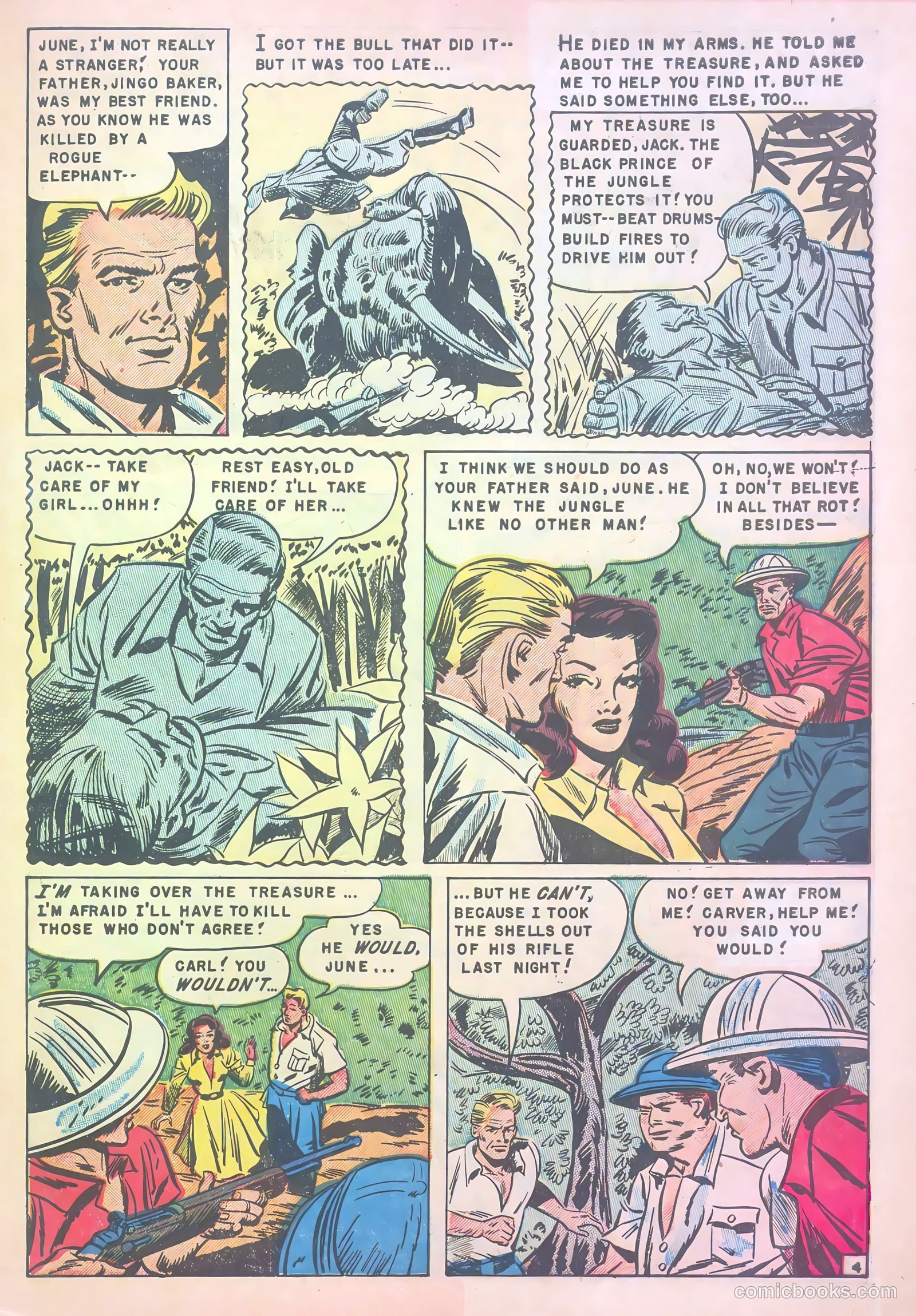 White Princess of the Jungle #4 — page 31 of 36