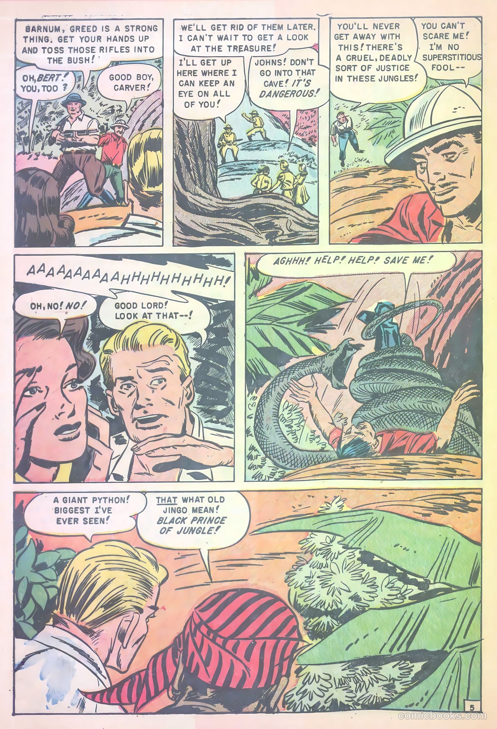White Princess of the Jungle #4 — page 32 of 36