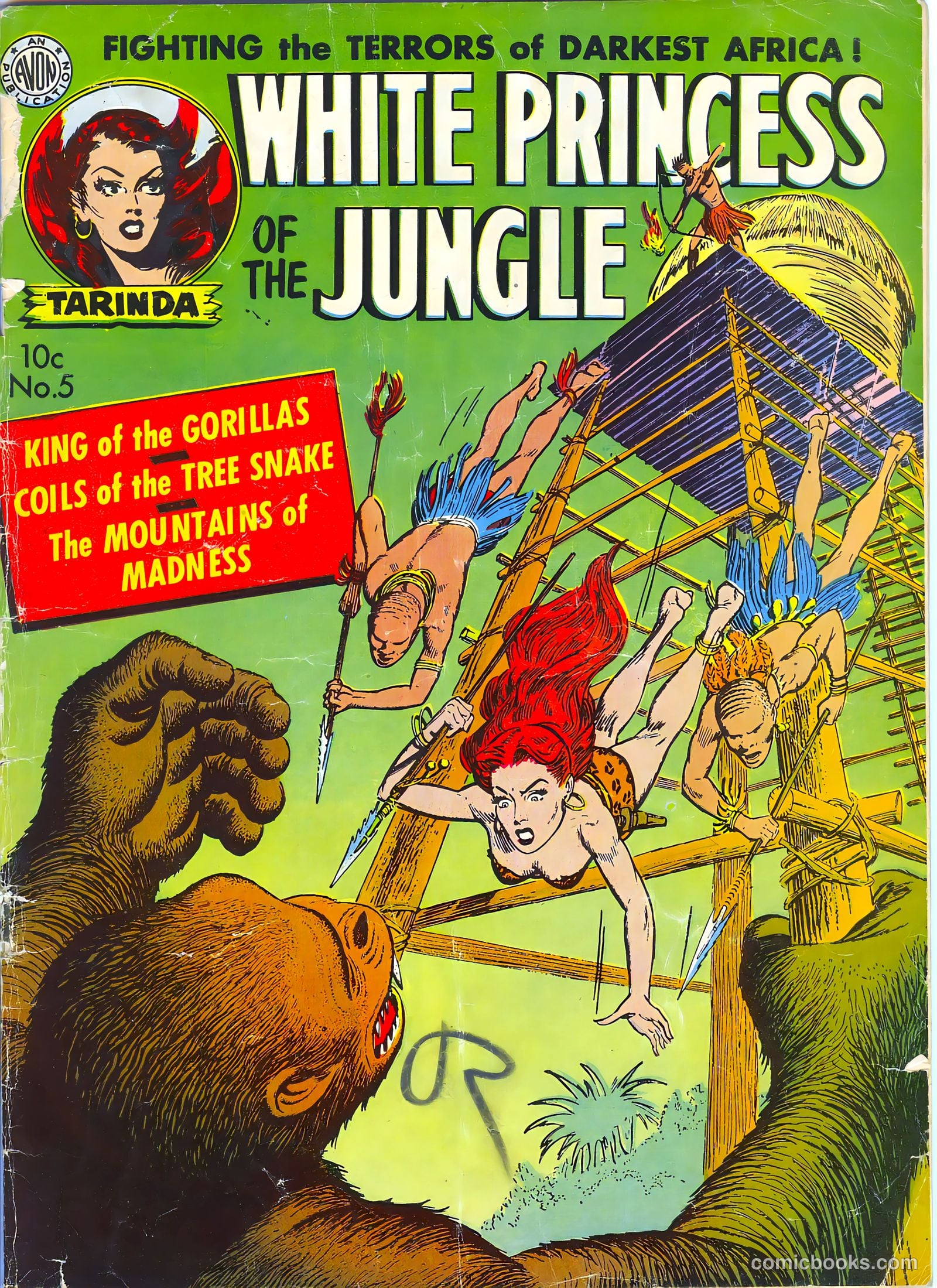 White Princess of the Jungle #5 — page 1 of 37