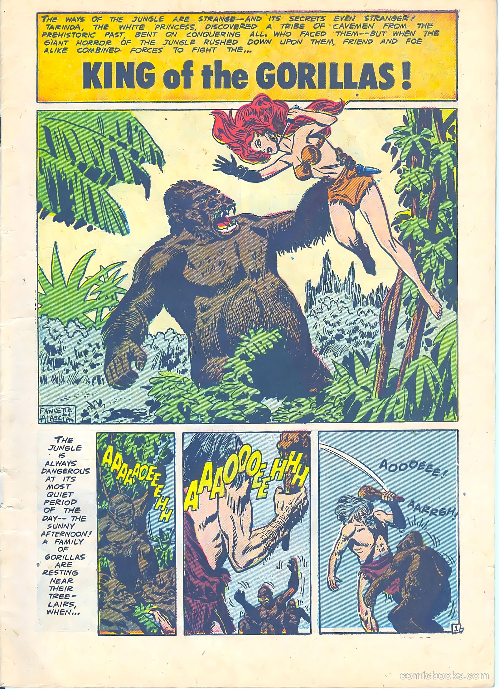 White Princess of the Jungle #5 — page 3 of 37