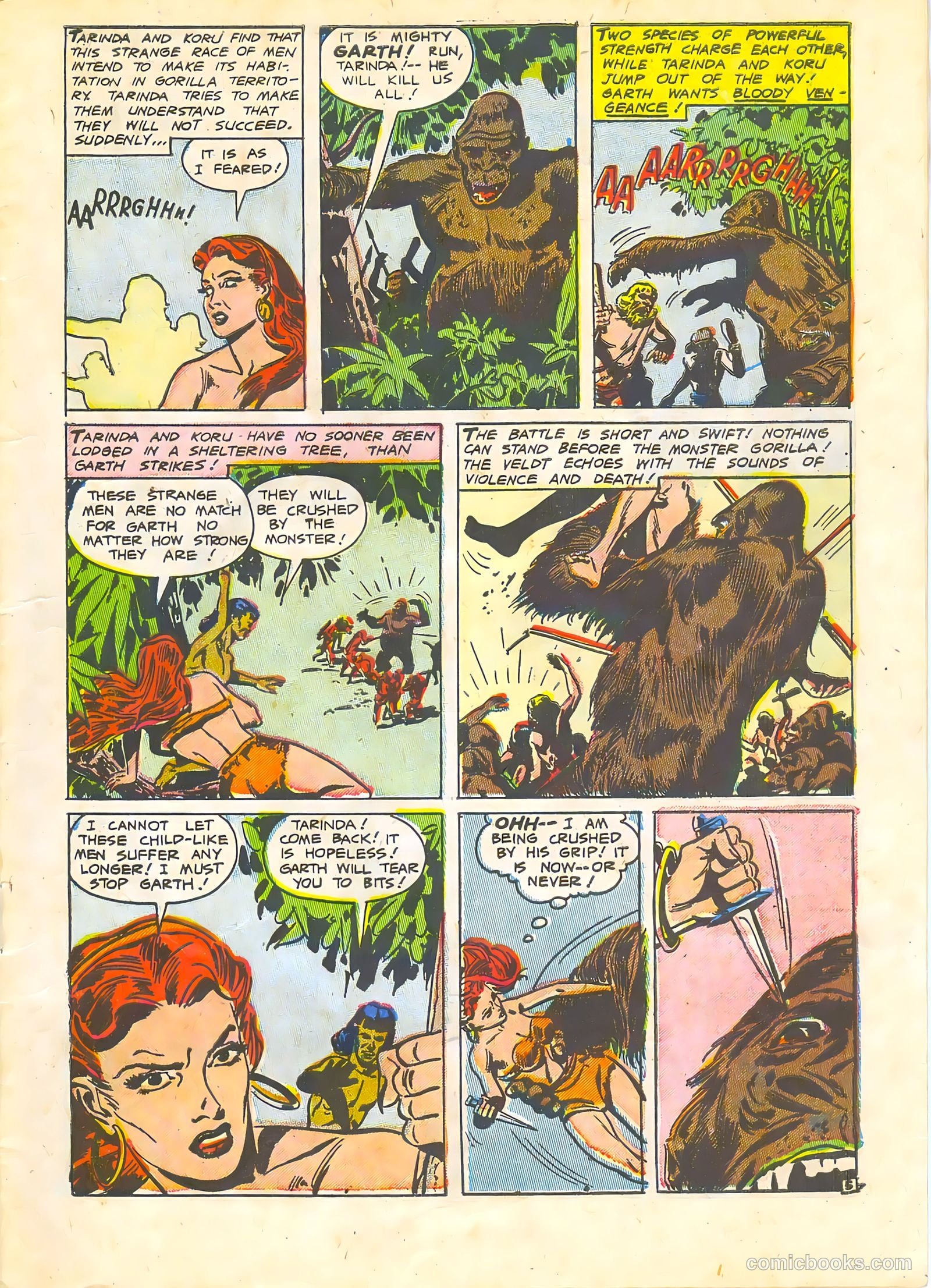 White Princess of the Jungle #5 — page 7 of 37
