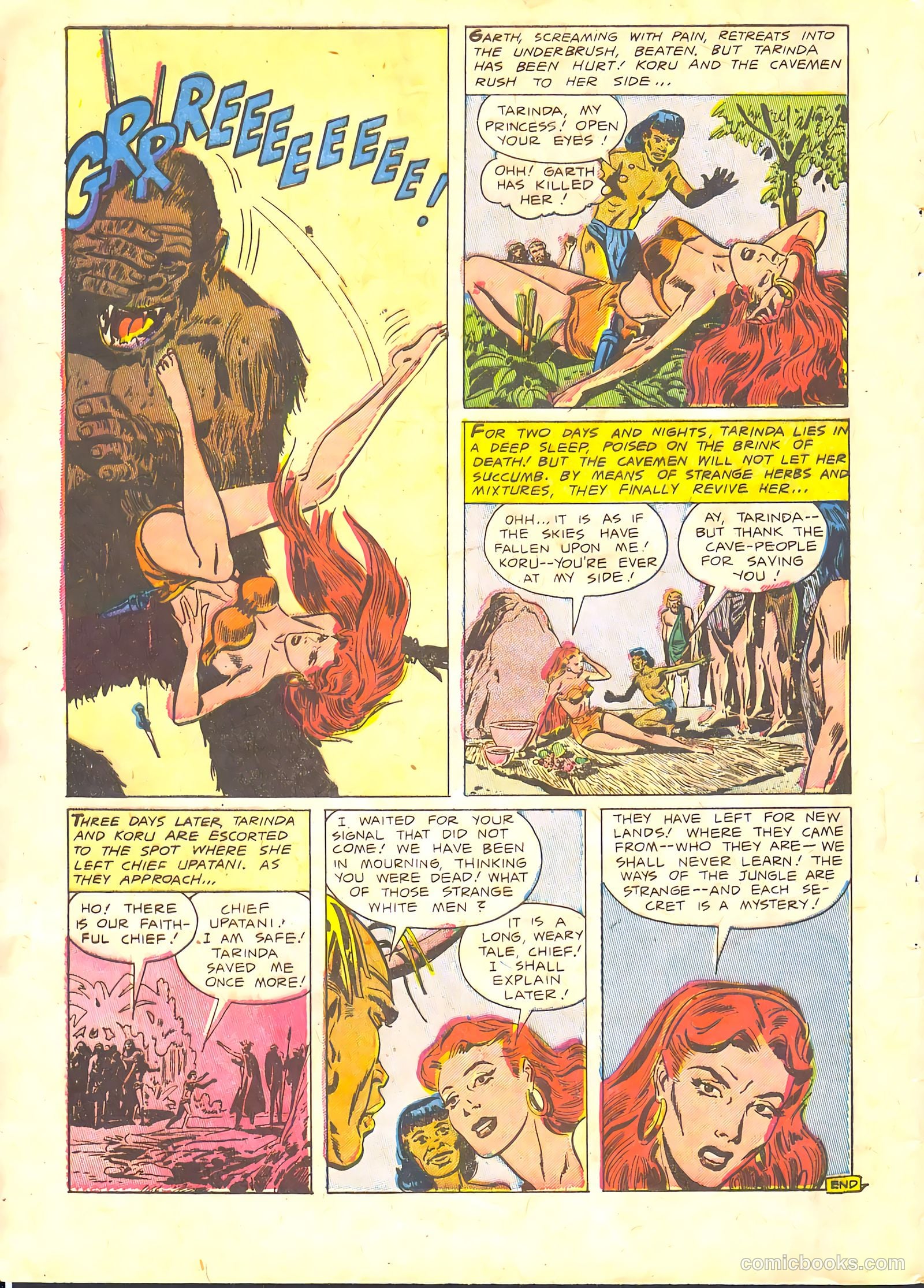 White Princess of the Jungle #5 — page 8 of 37
