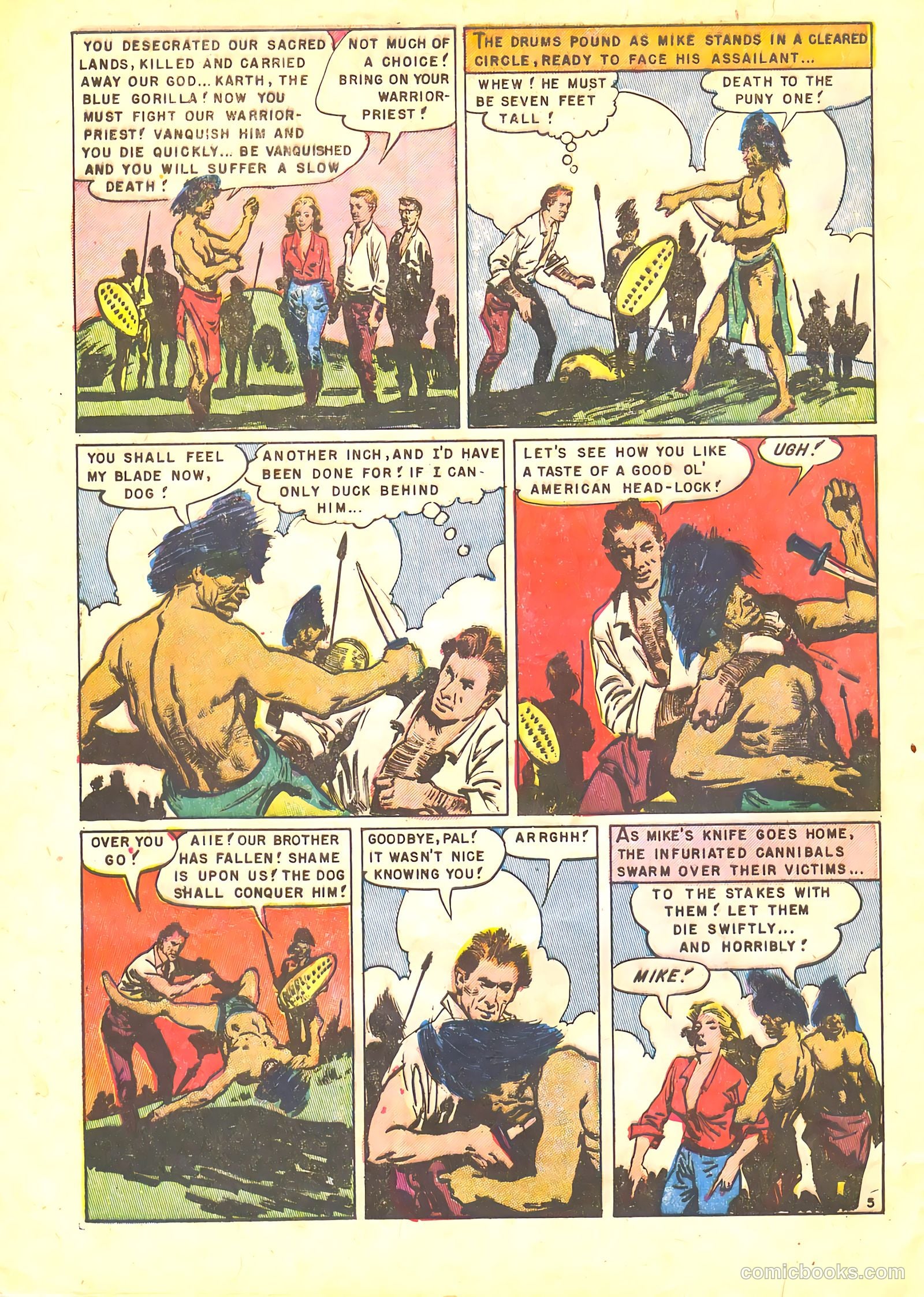 White Princess of the Jungle #5 — page 32 of 37