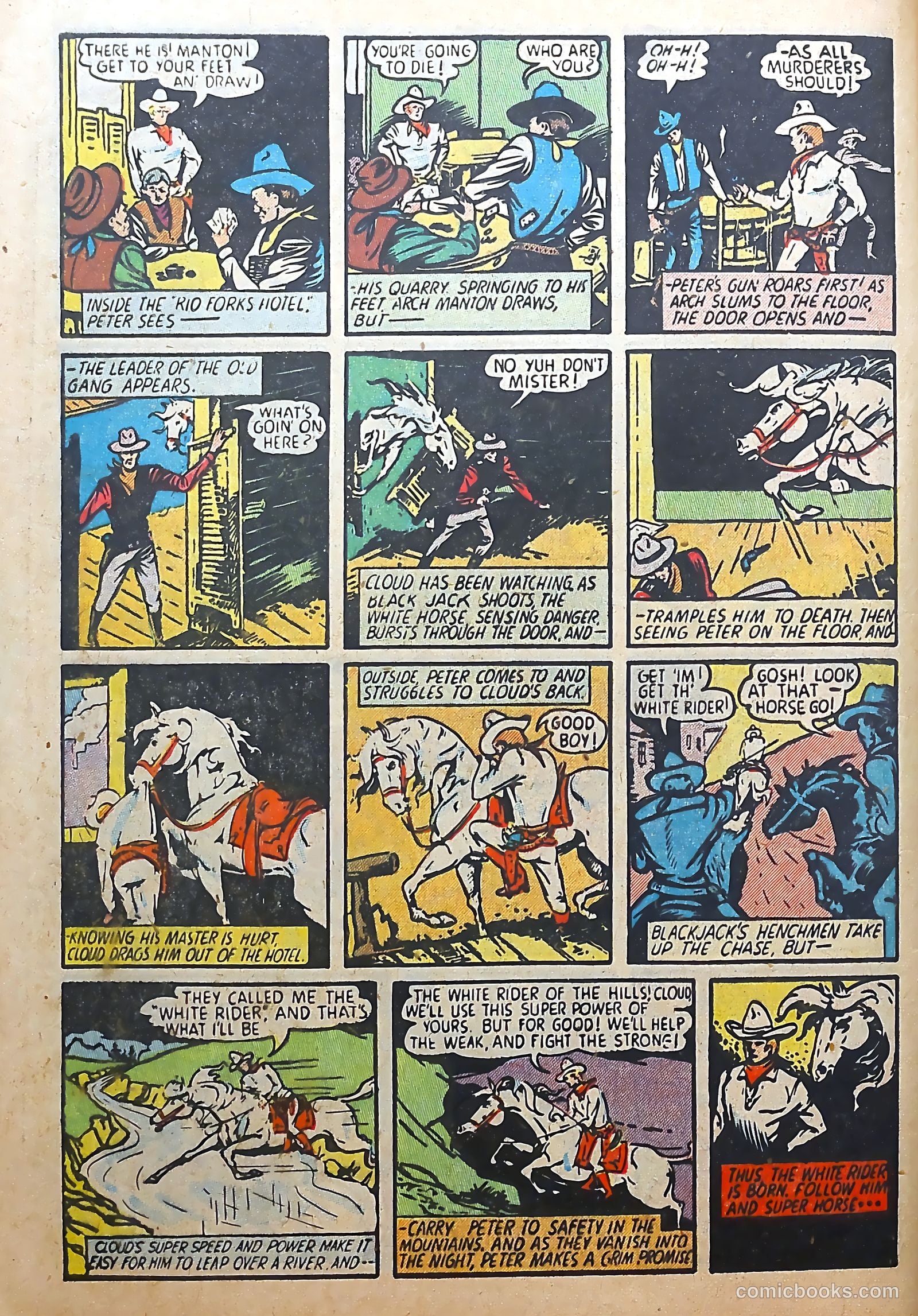 White Rider and Super Horse #4 — page 8 of 36