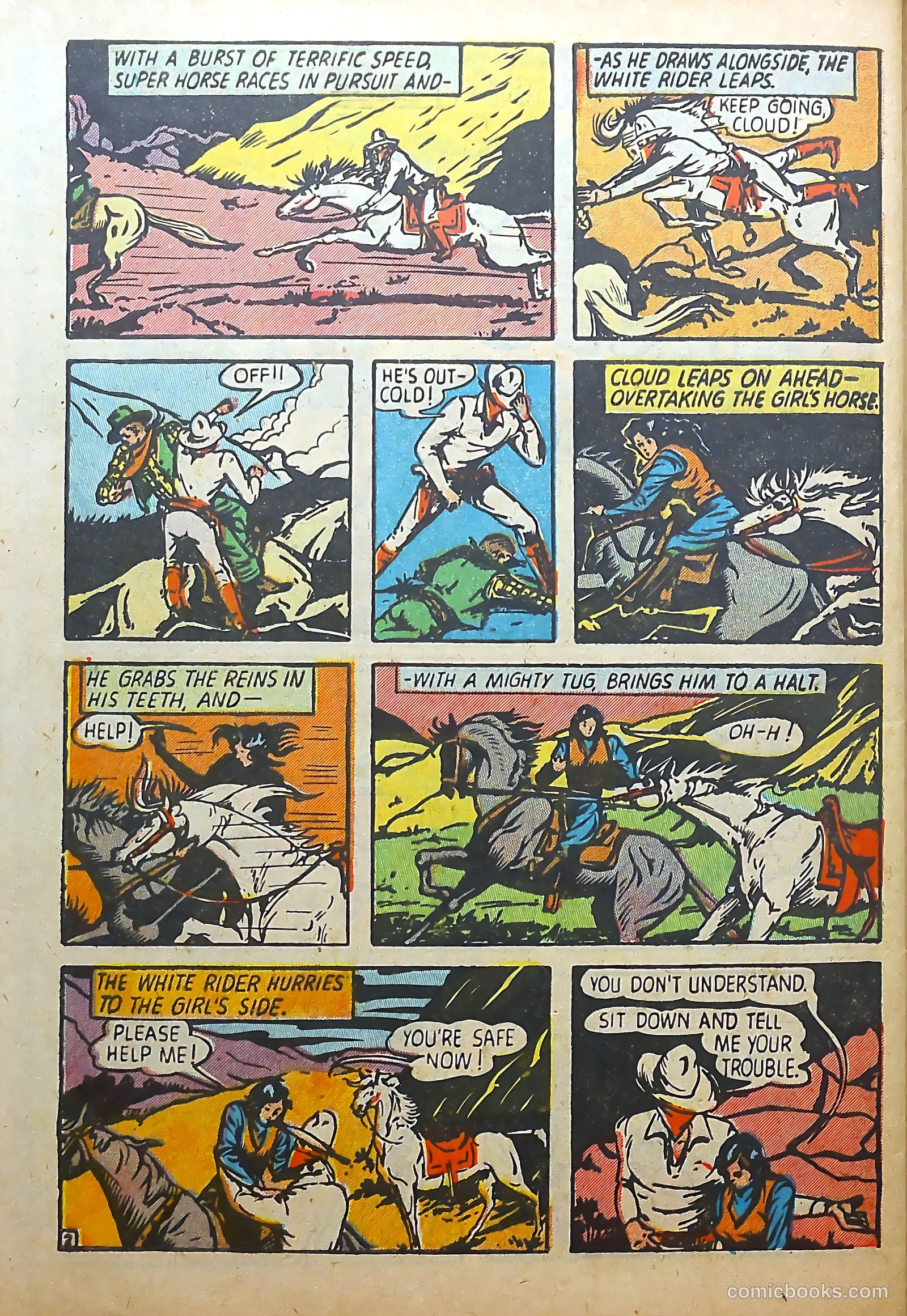 White Rider and Super Horse #4 — page 28 of 36