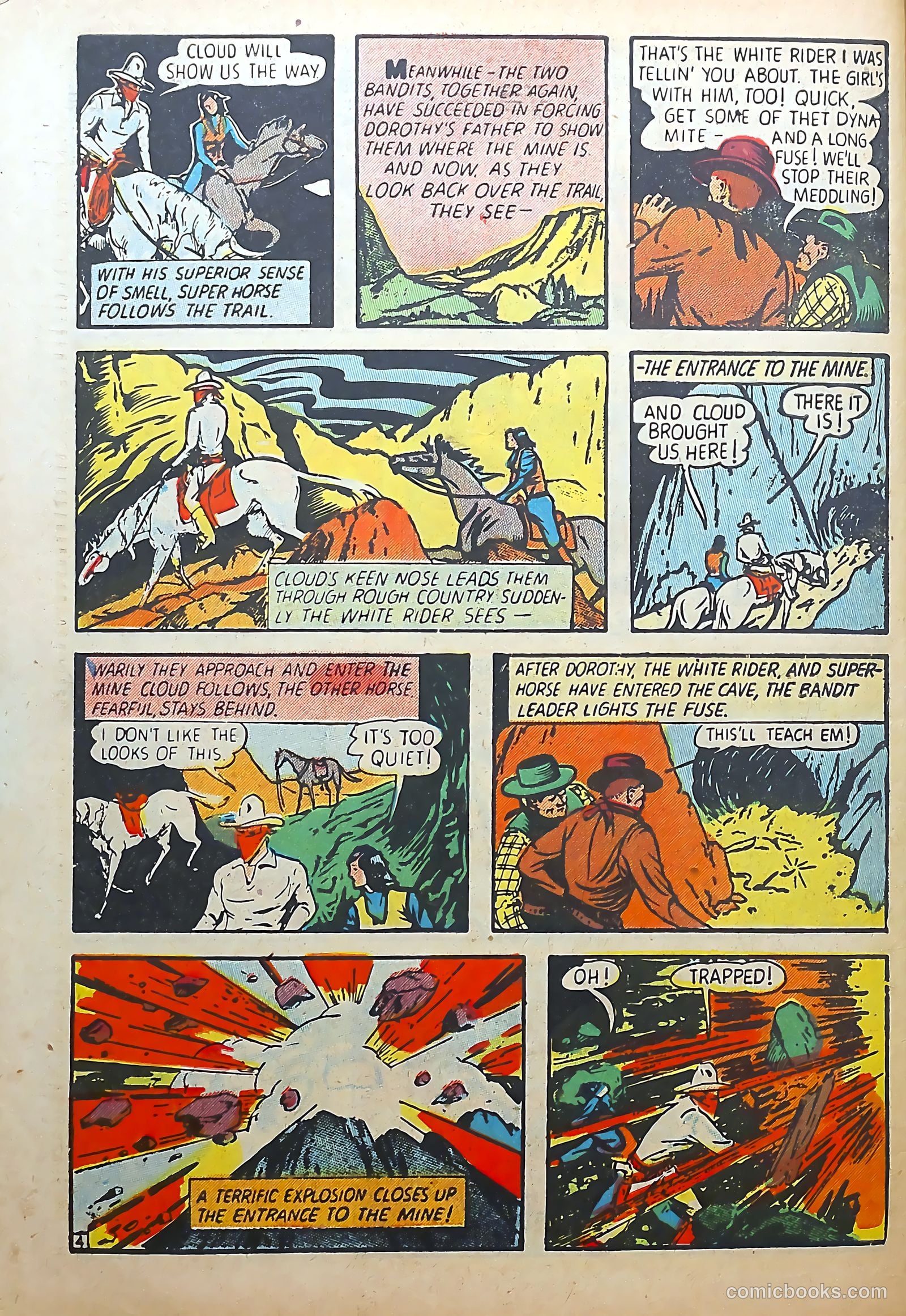 White Rider and Super Horse #4 — page 30 of 36