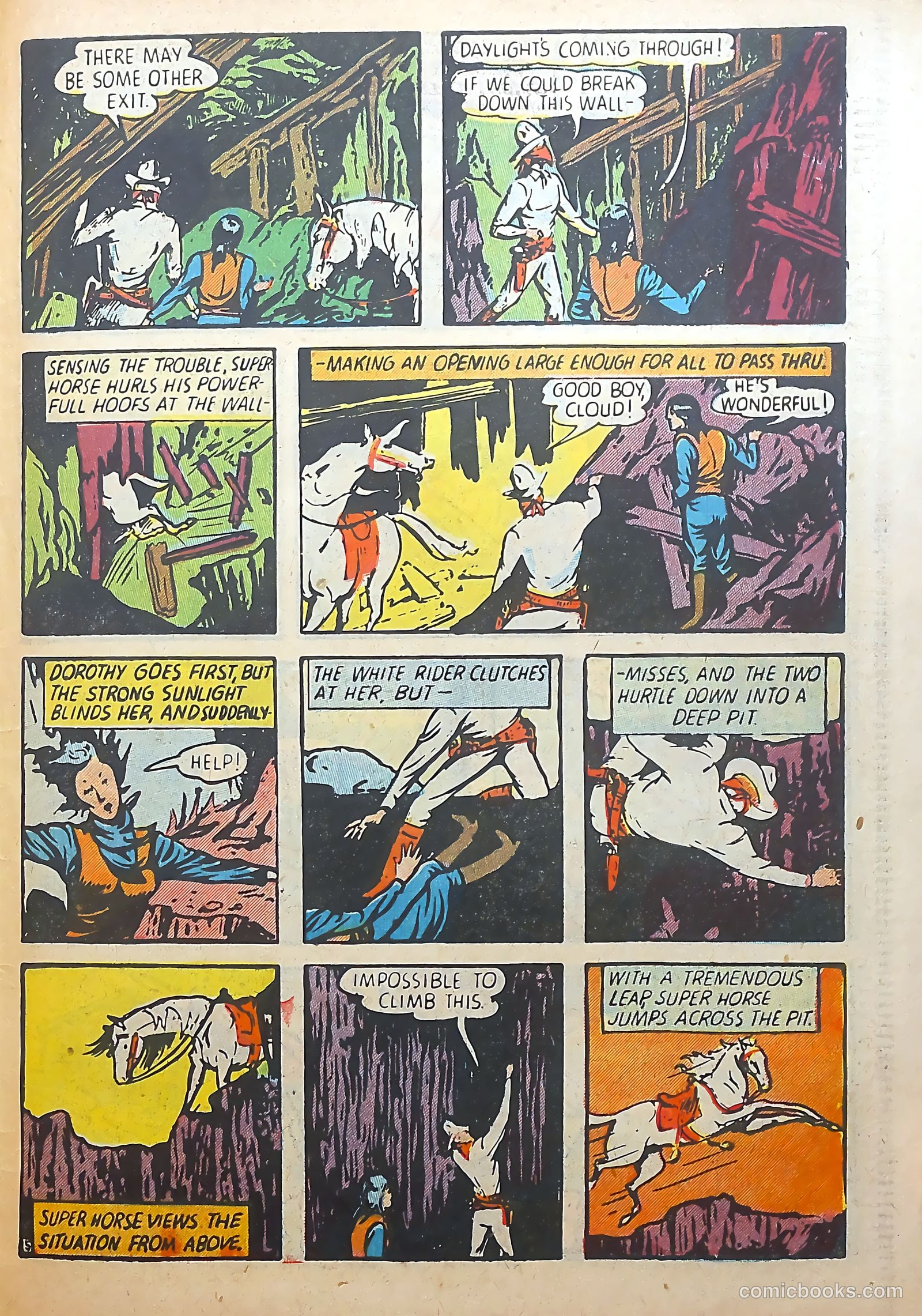 White Rider and Super Horse #4 — page 31 of 36