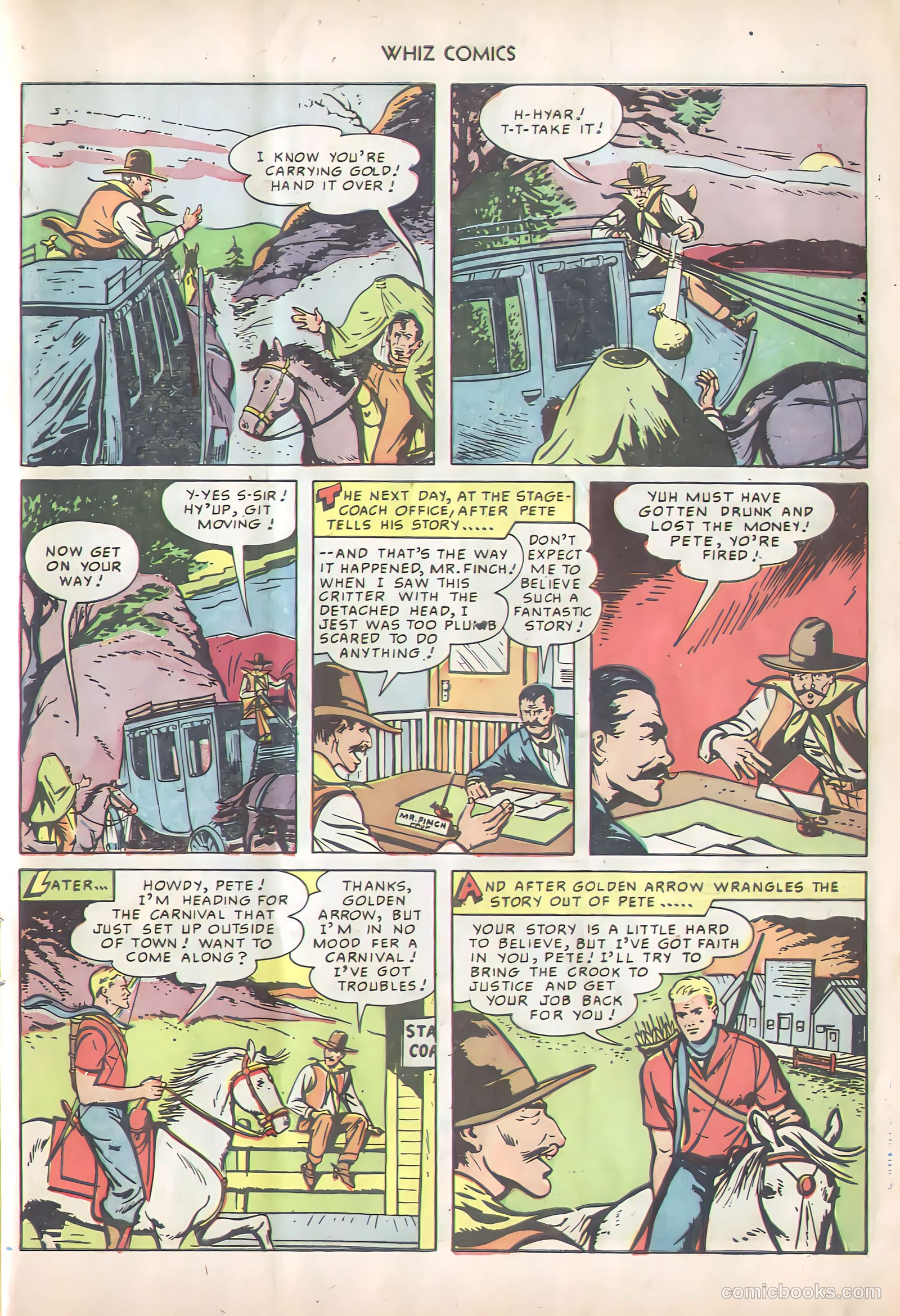 Whiz Comics #120 — page 19 of 52