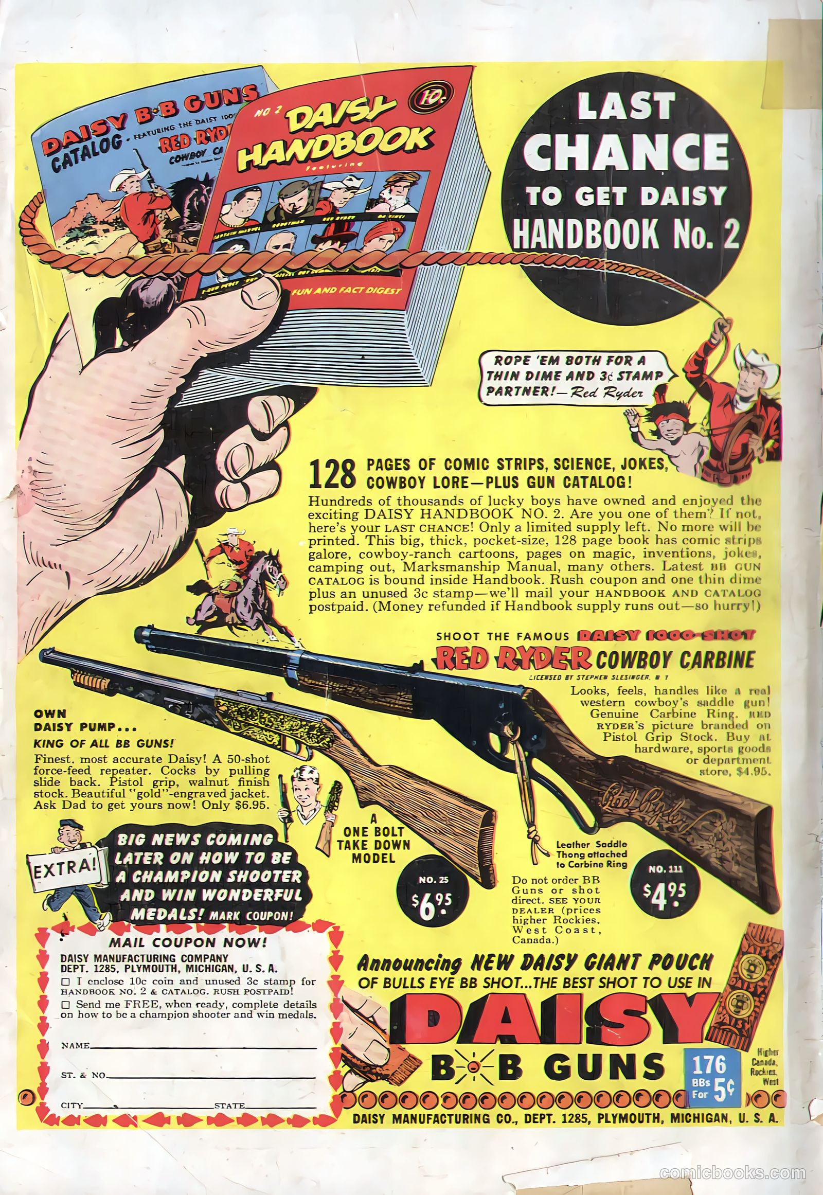 Whiz Comics #127 — page 52 of 52