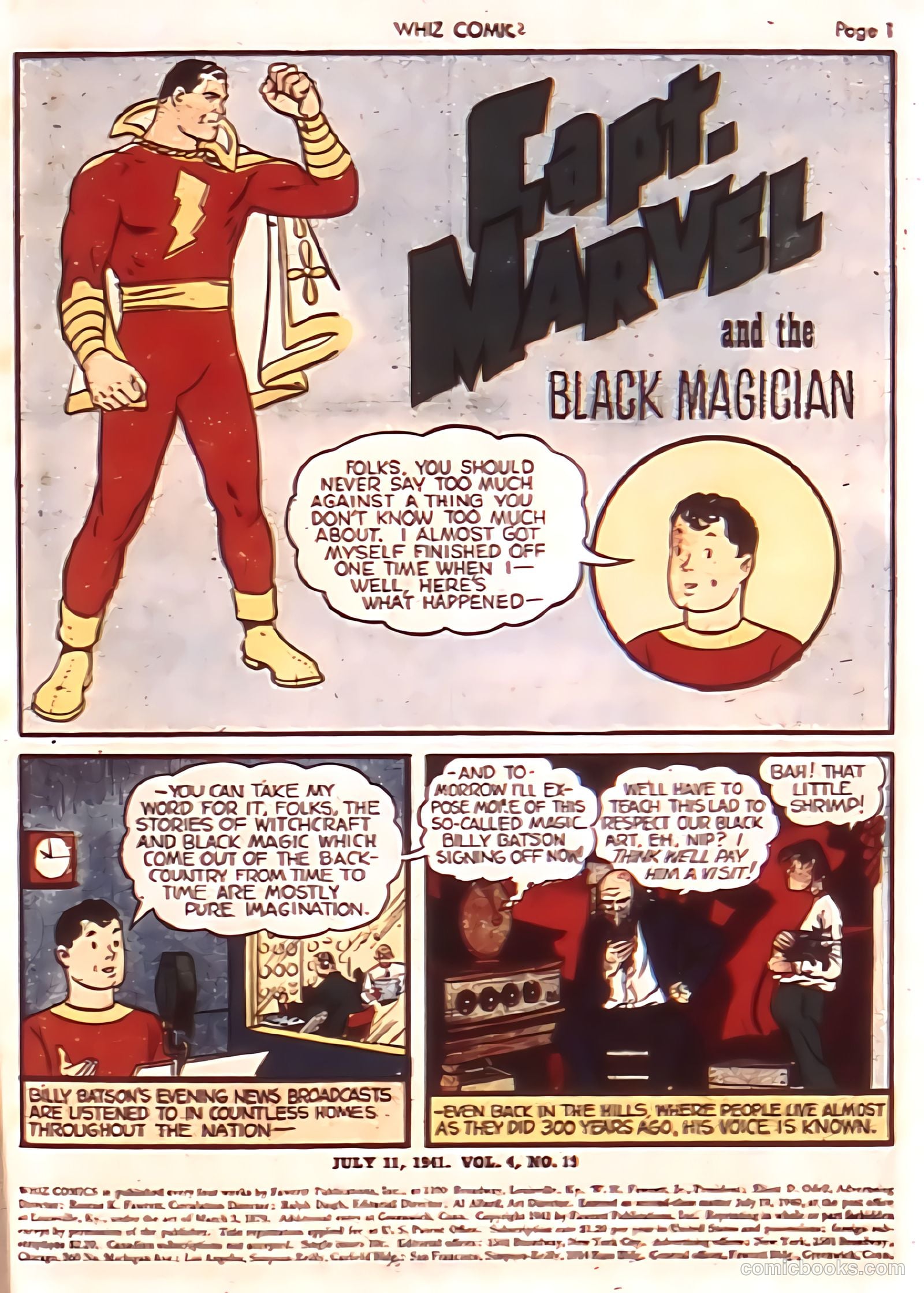Whiz Comics #19 — page 3 of 68