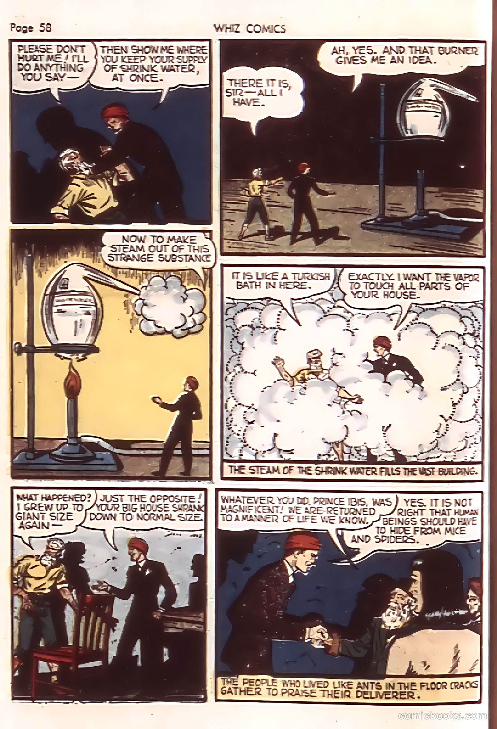 Whiz Comics #19 — page 60 of 68