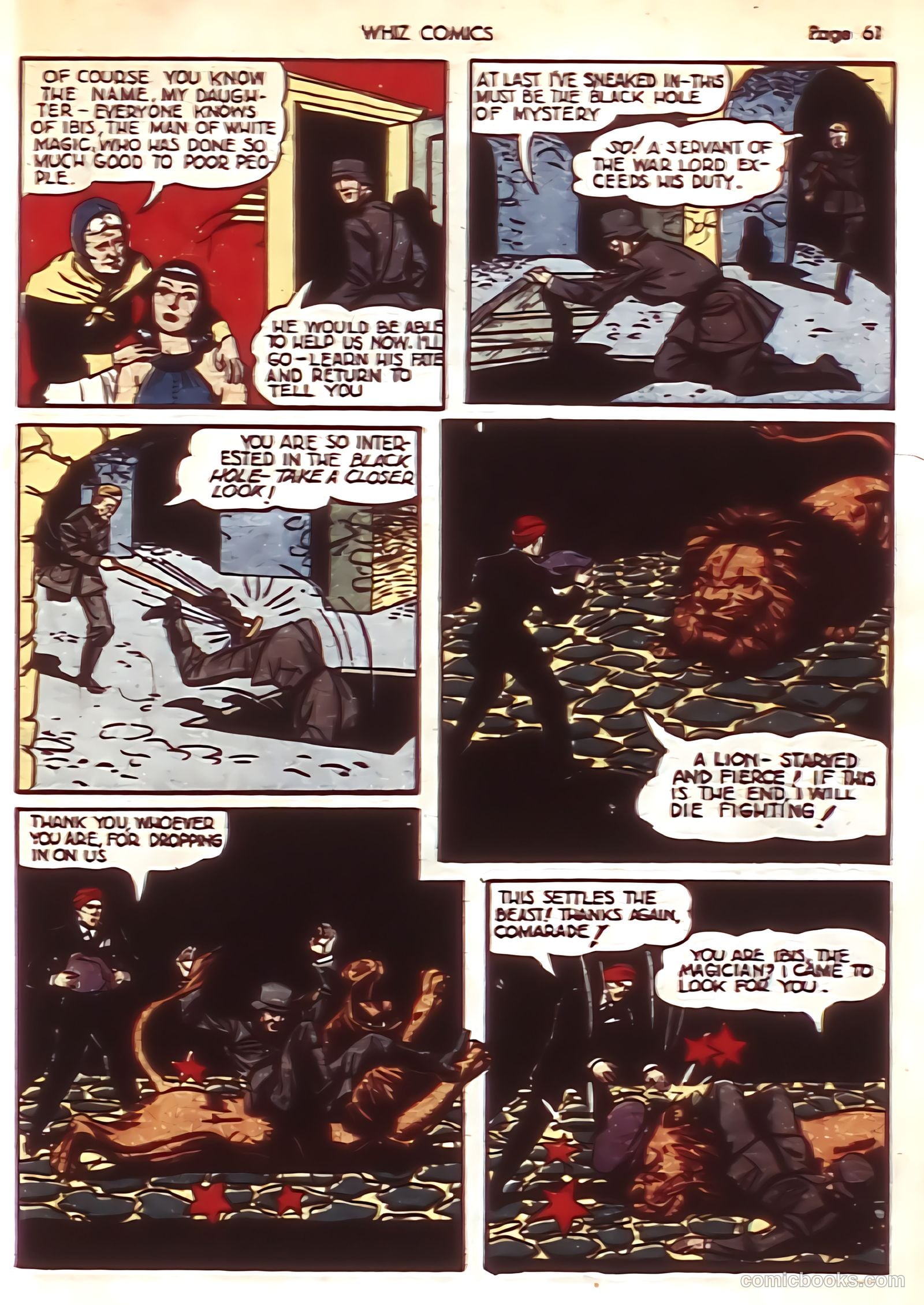 Whiz Comics #22 — page 63 of 68