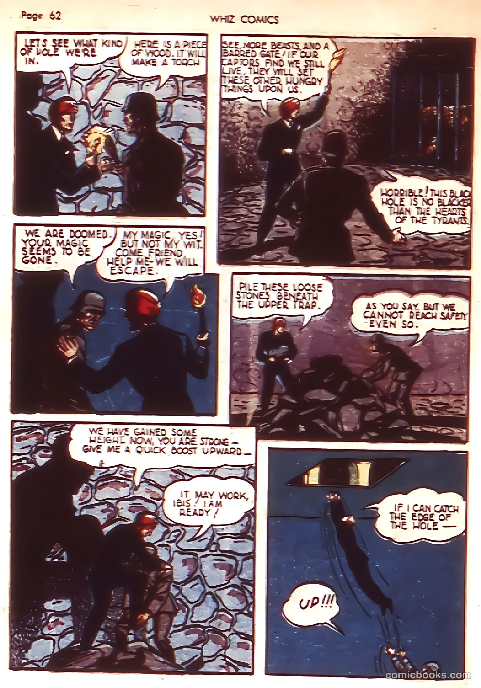 Whiz Comics #22 — page 64 of 68