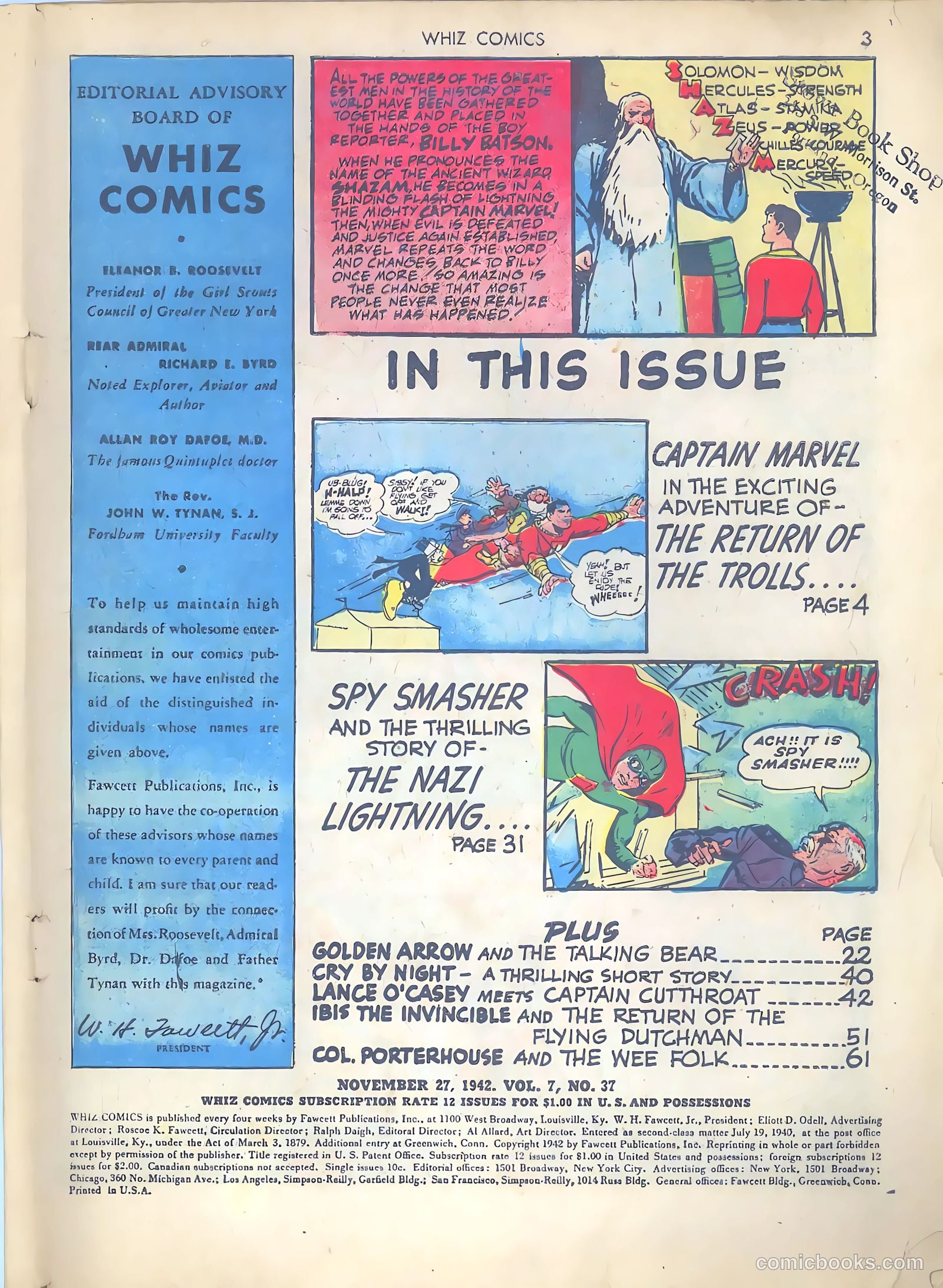 Whiz Comics #37 — page 3 of 68