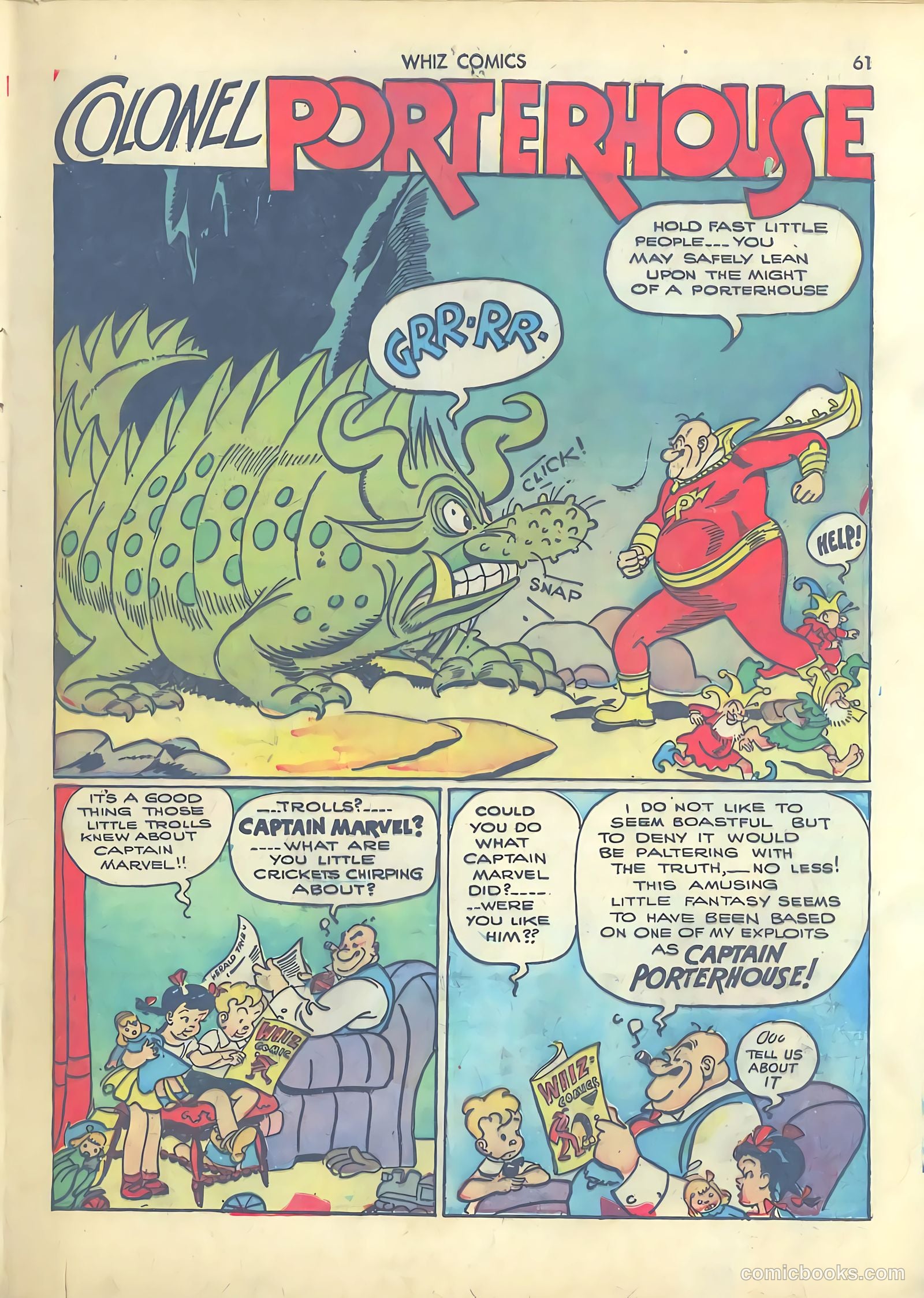 Whiz Comics #37 — page 61 of 68