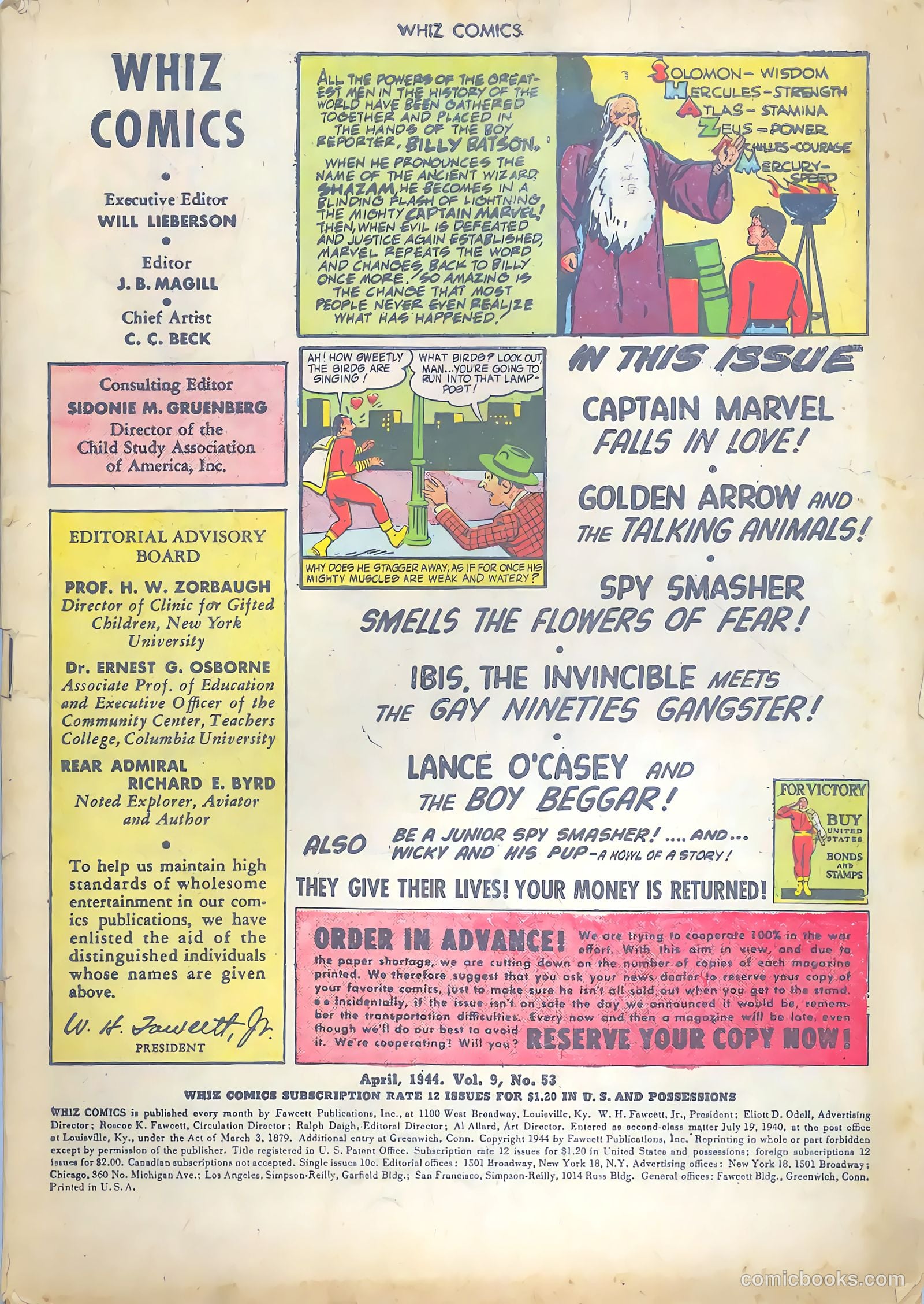 Whiz Comics #53 — page 2 of 50