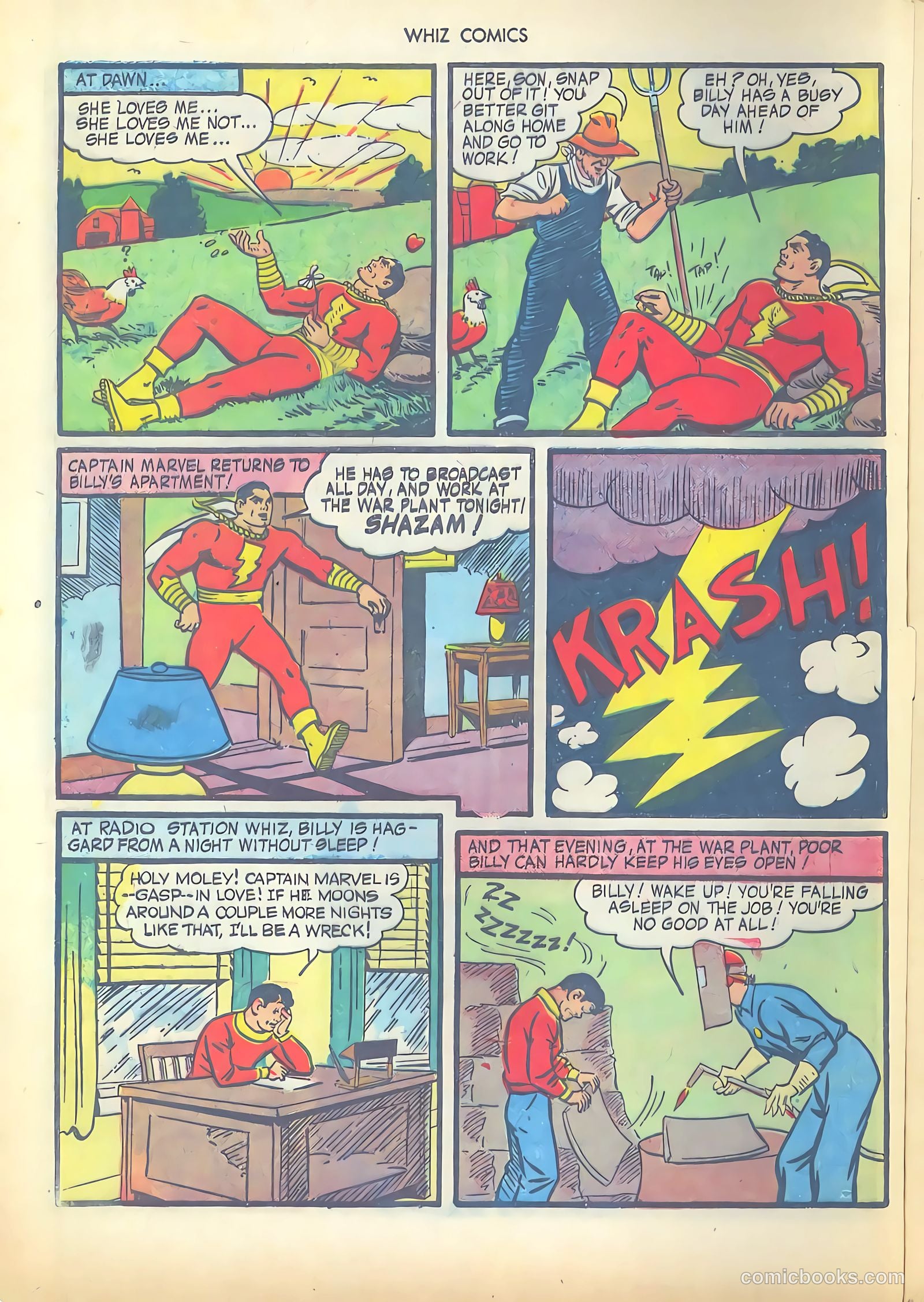 Whiz Comics #53 — page 7 of 50
