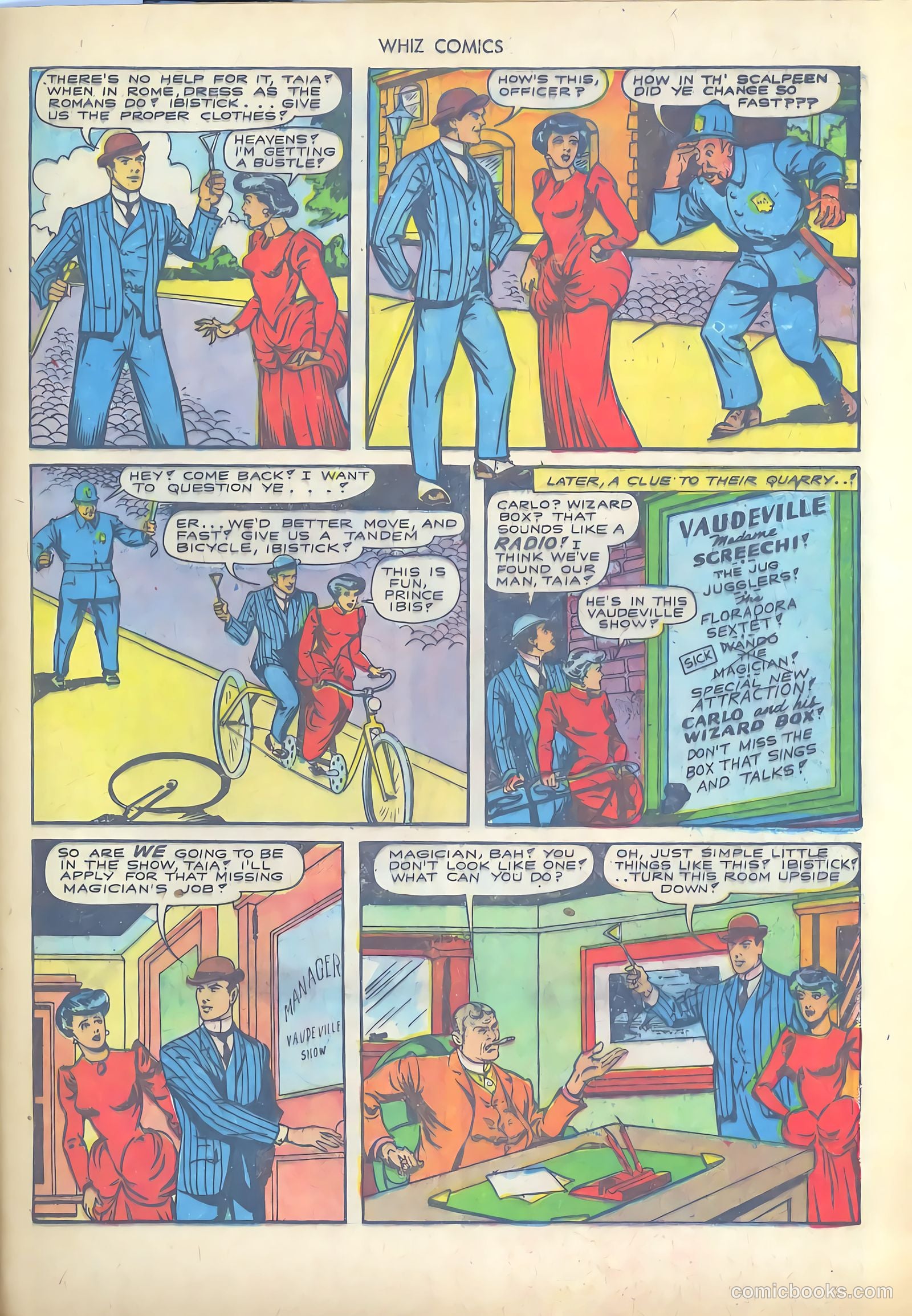 Whiz Comics #53 — page 36 of 50