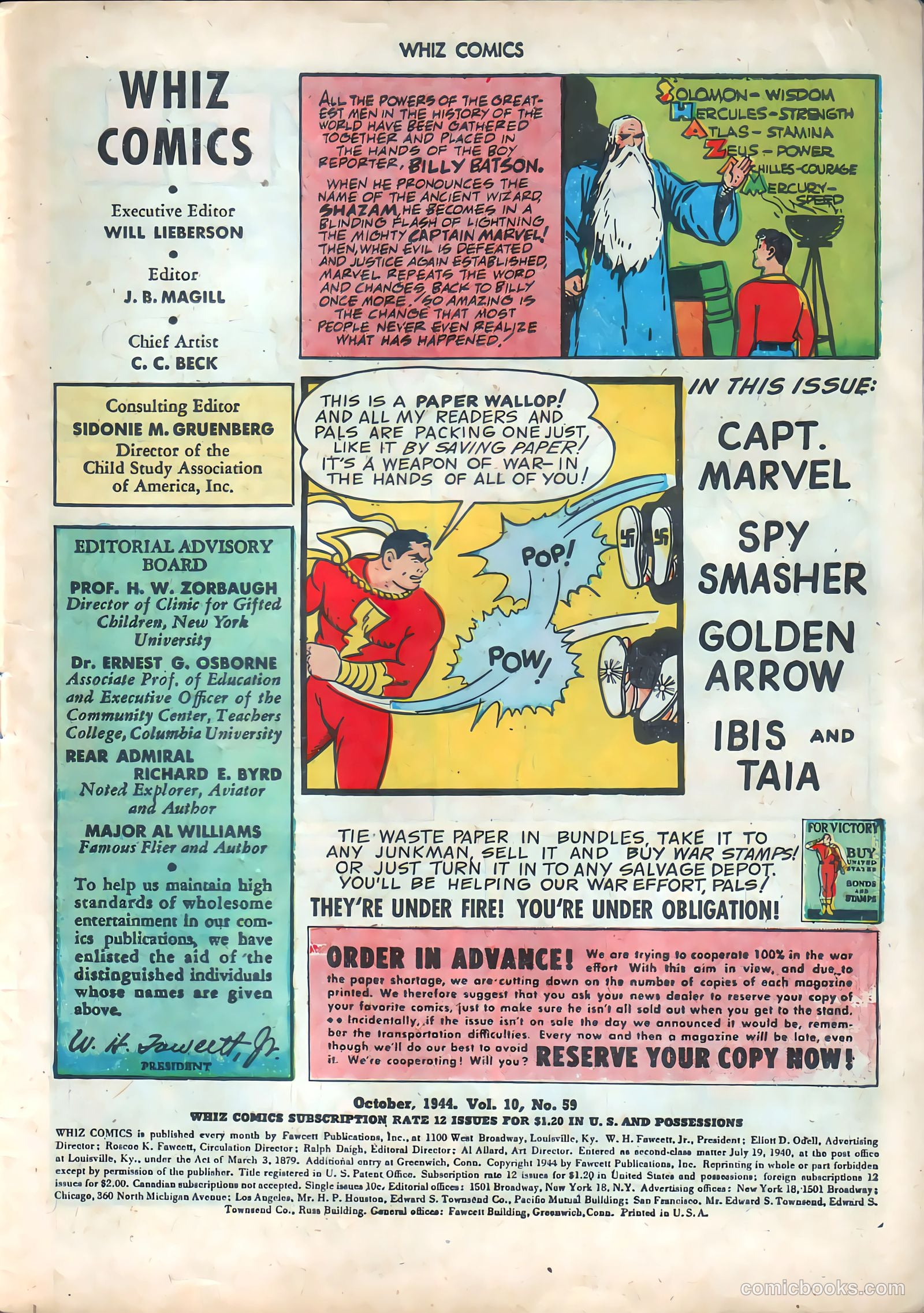Whiz Comics #59 — page 3 of 36