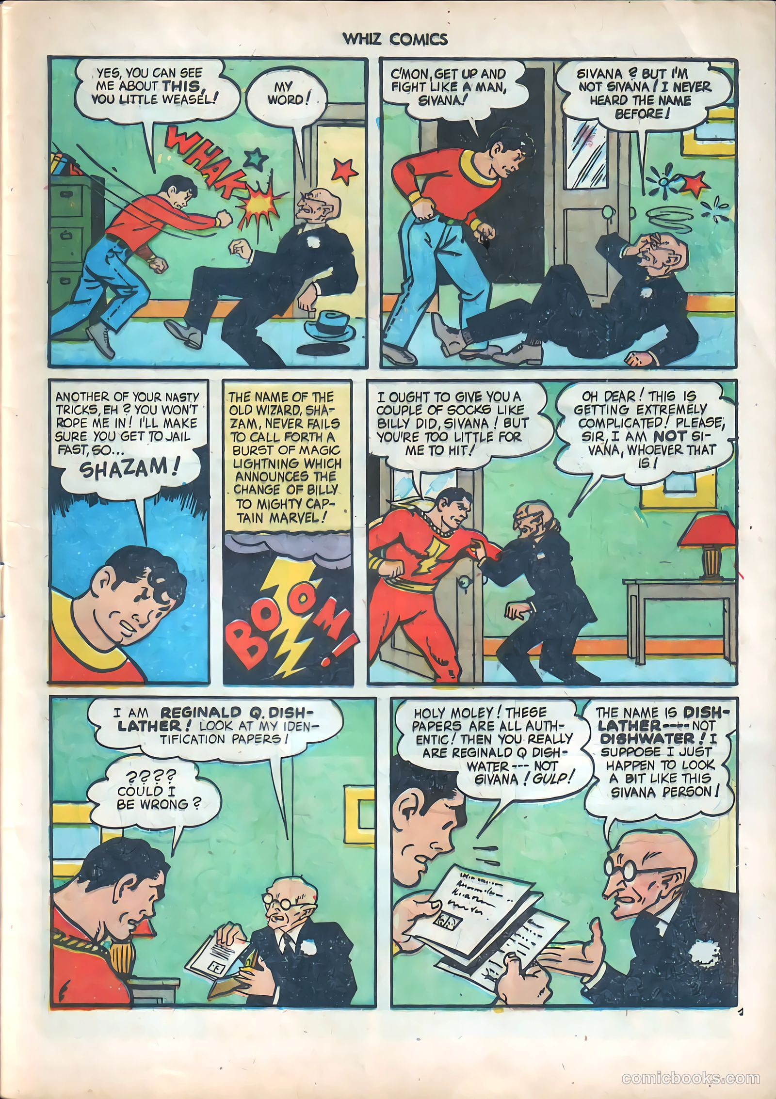 Whiz Comics #59 — page 5 of 36