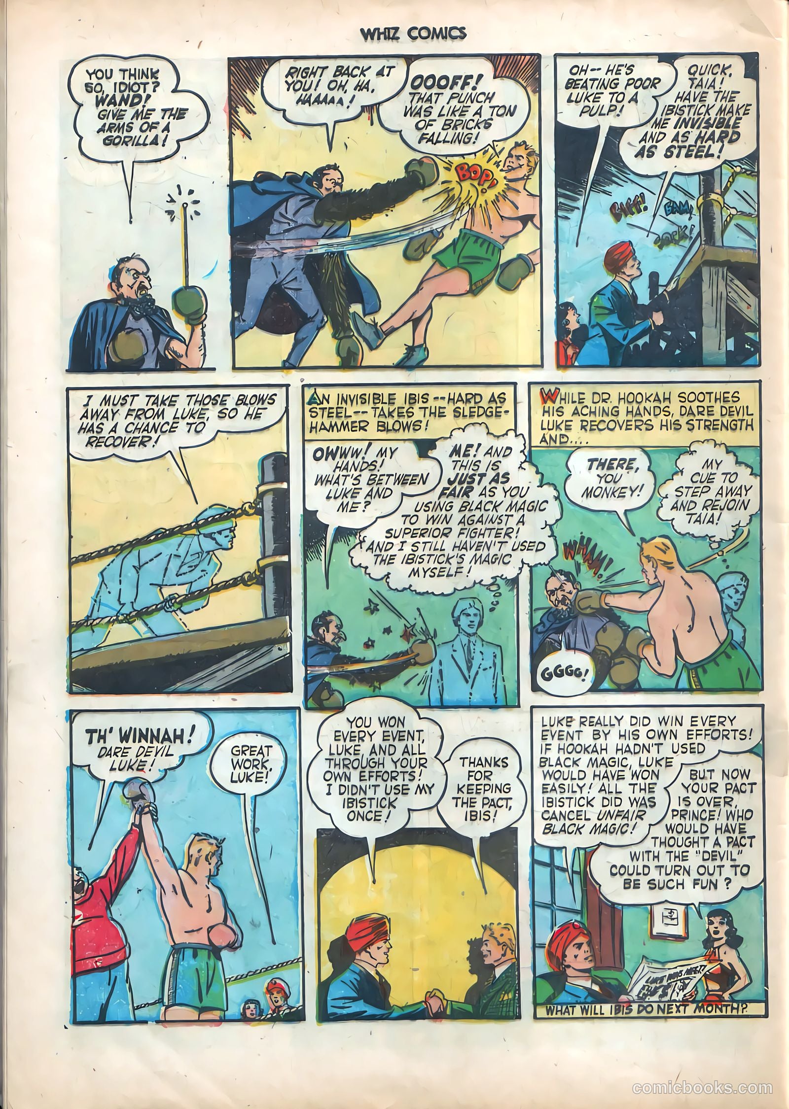 Whiz Comics #59 — page 32 of 36