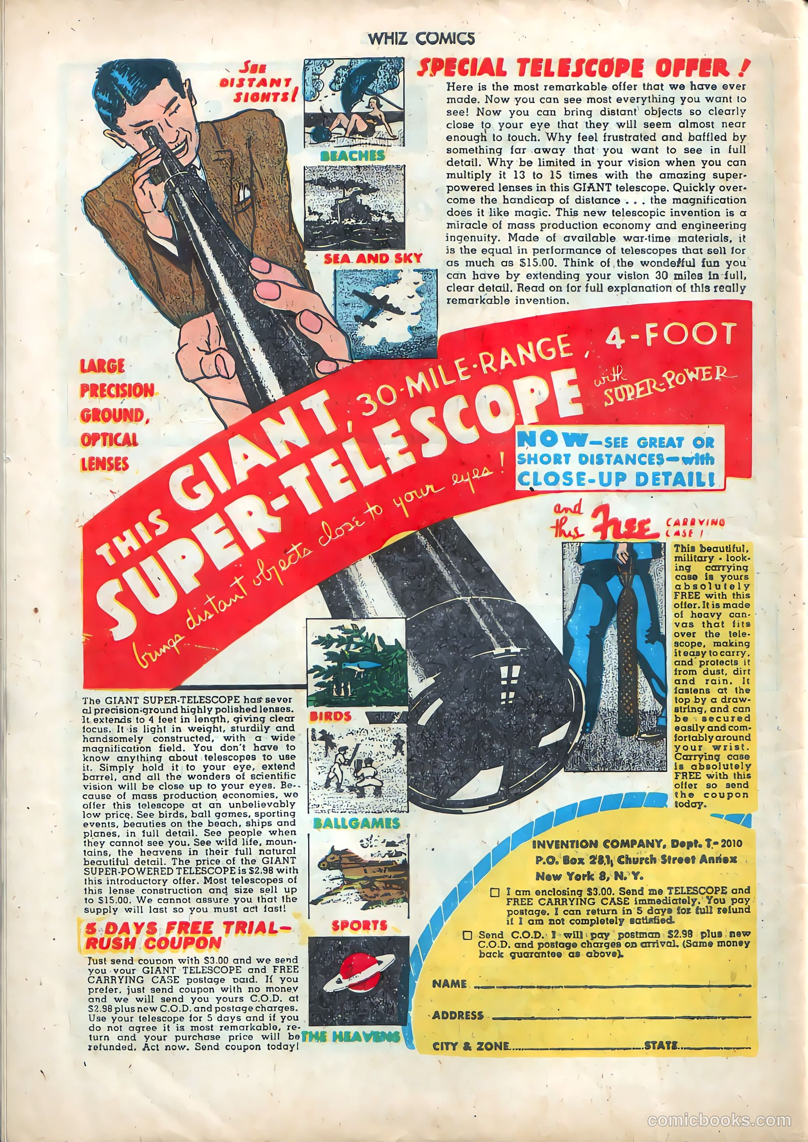 Whiz Comics #59 — page 34 of 36