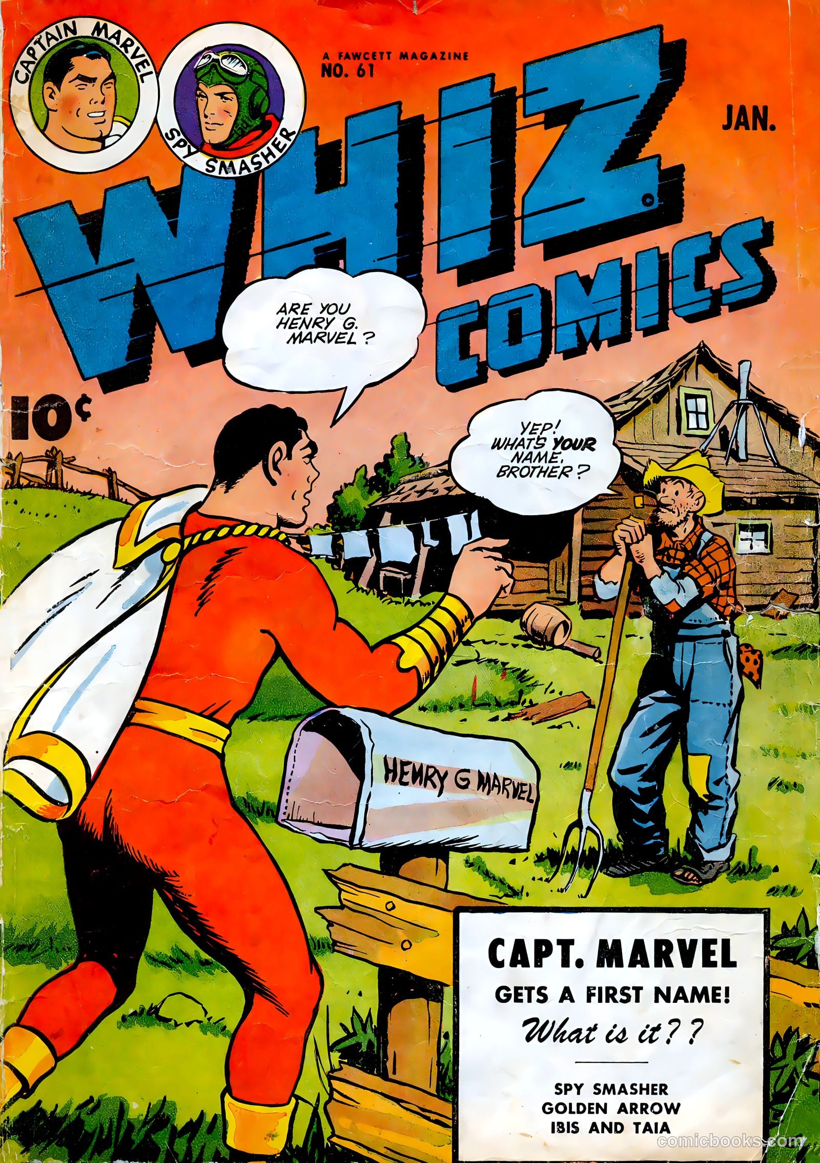 Whiz Comics #61 — page 1 of 36