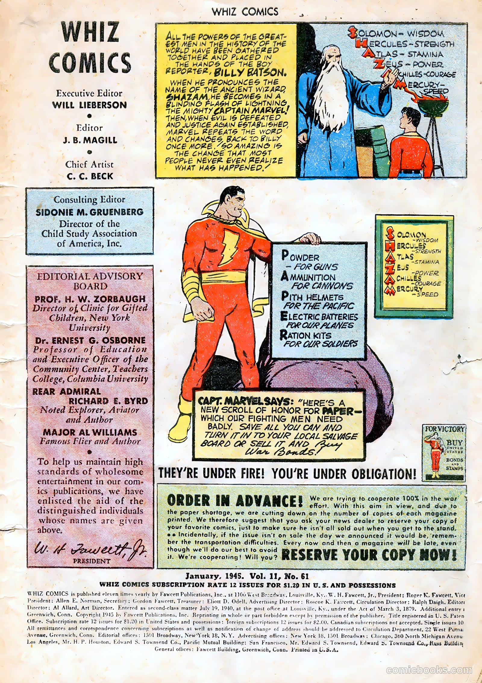 Whiz Comics #61 — page 3 of 36