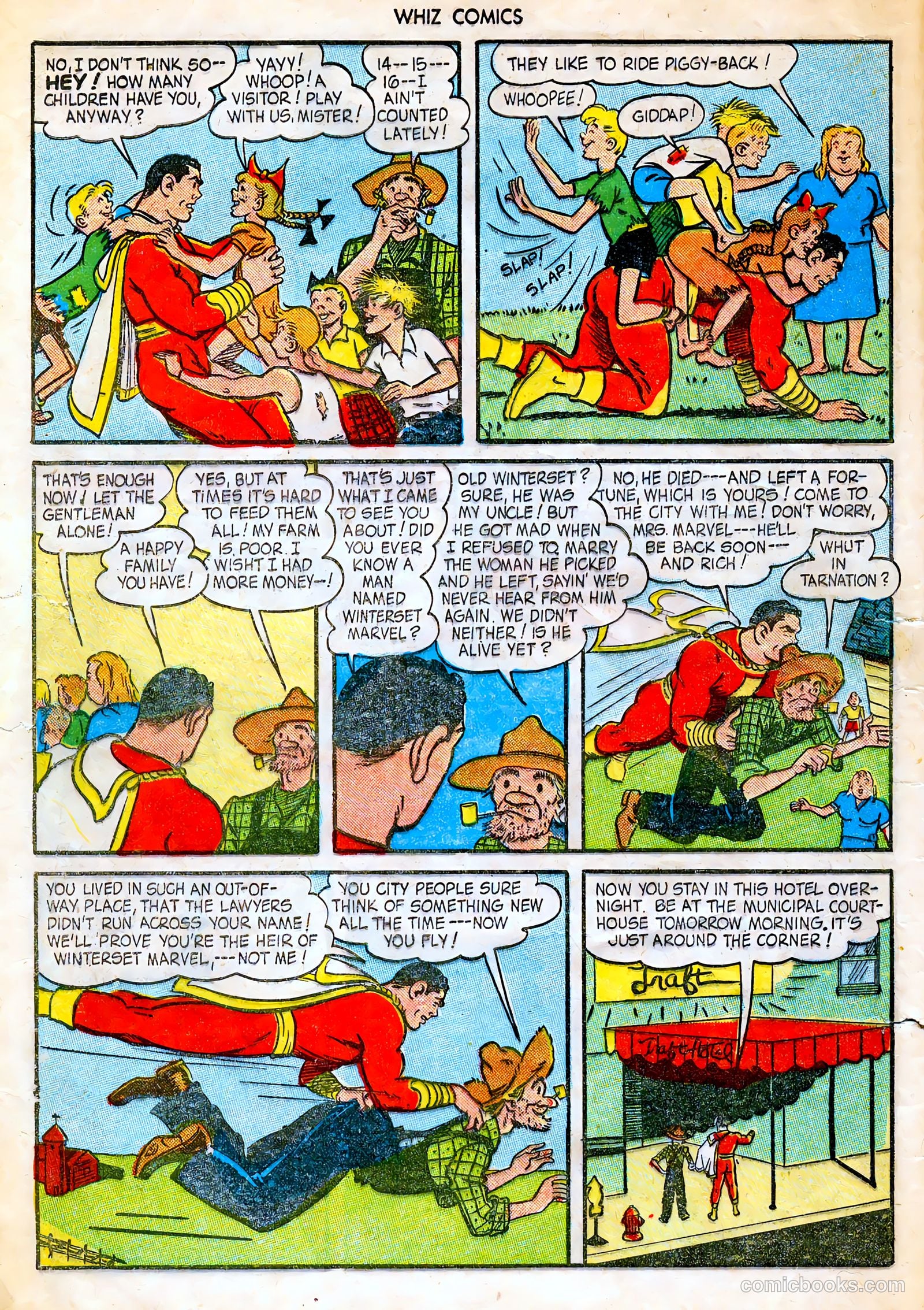 Whiz Comics #61 — page 8 of 36