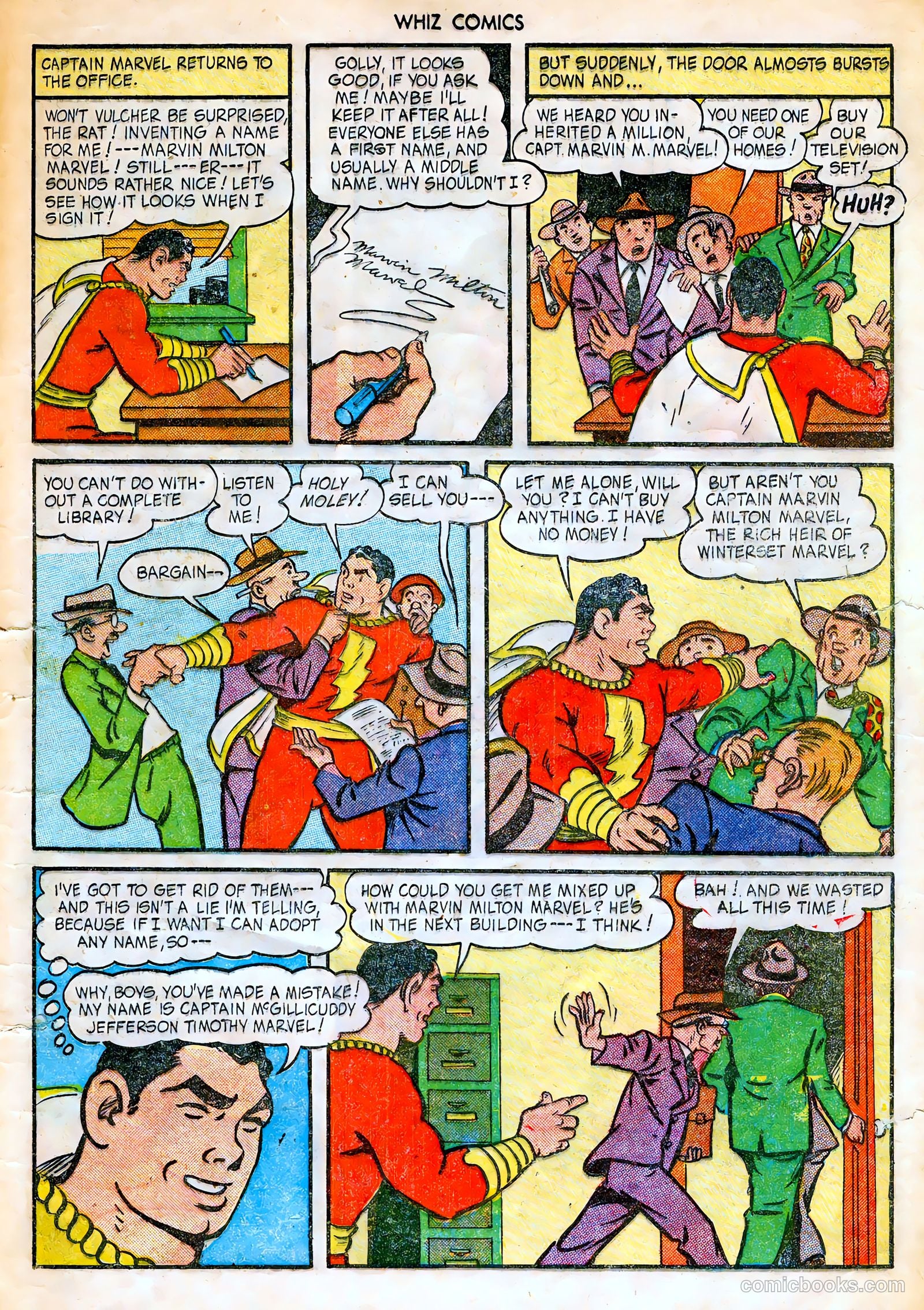 Whiz Comics #61 — page 9 of 36