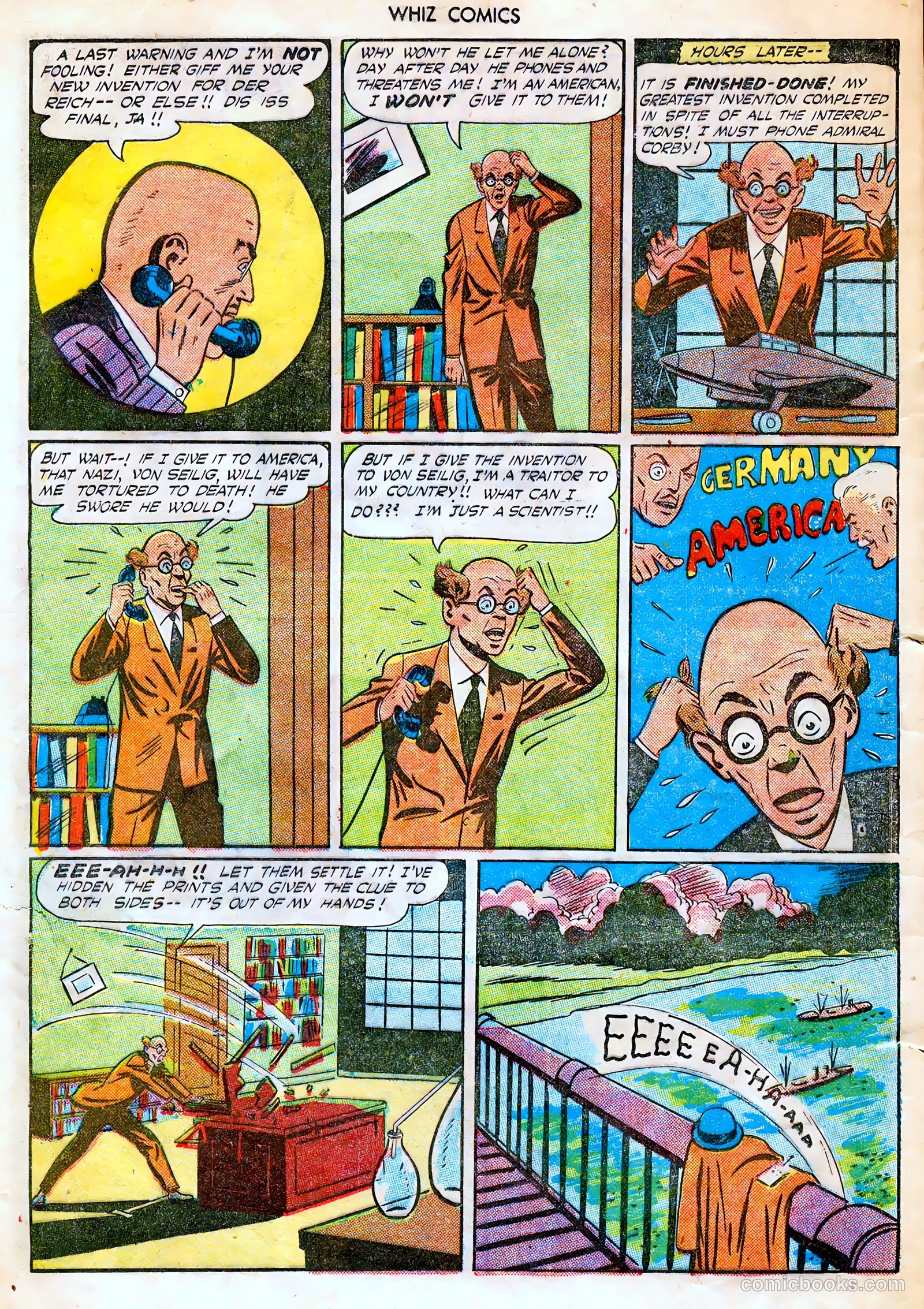 Whiz Comics #61 — page 20 of 36