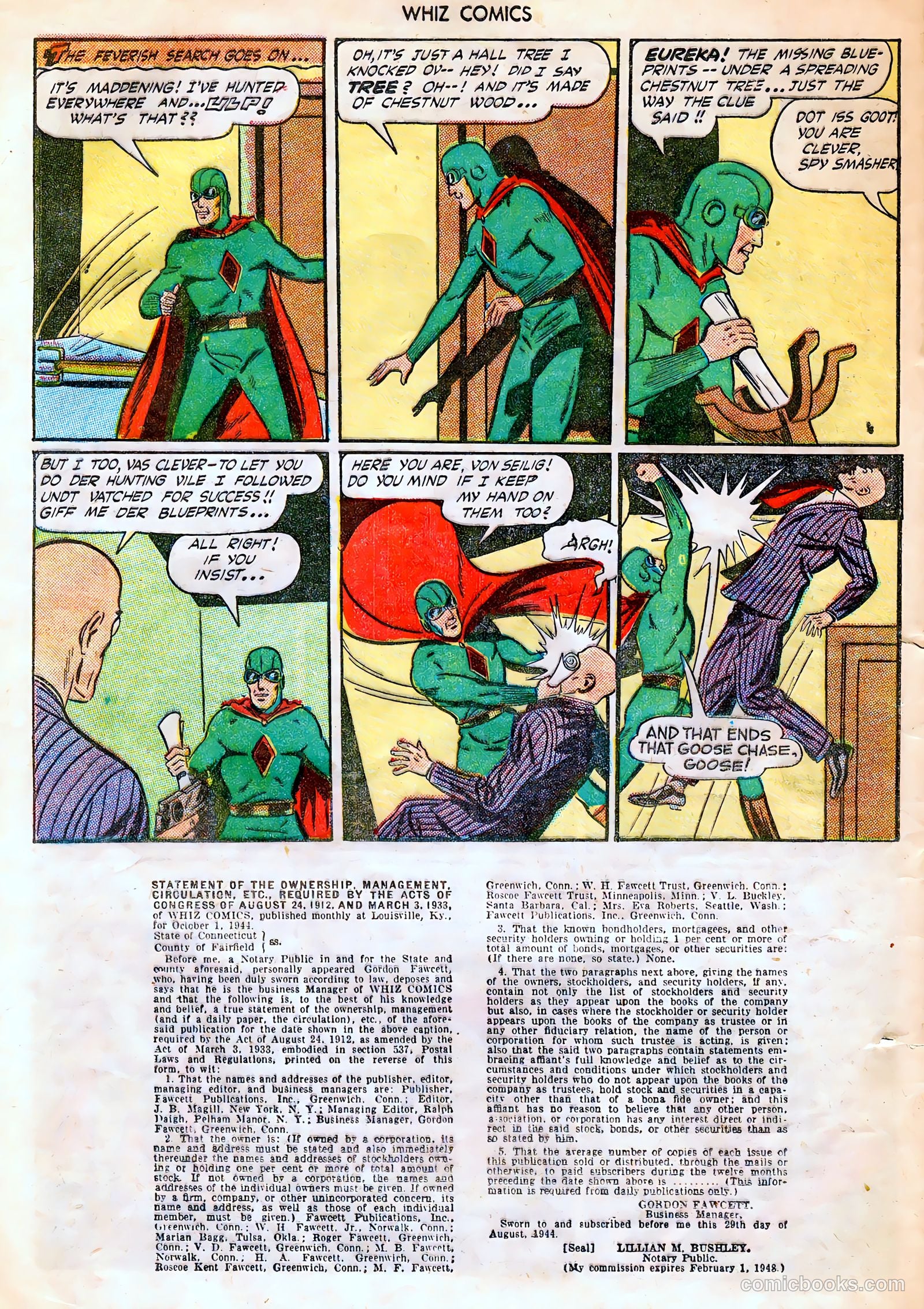 Whiz Comics #61 — page 24 of 36