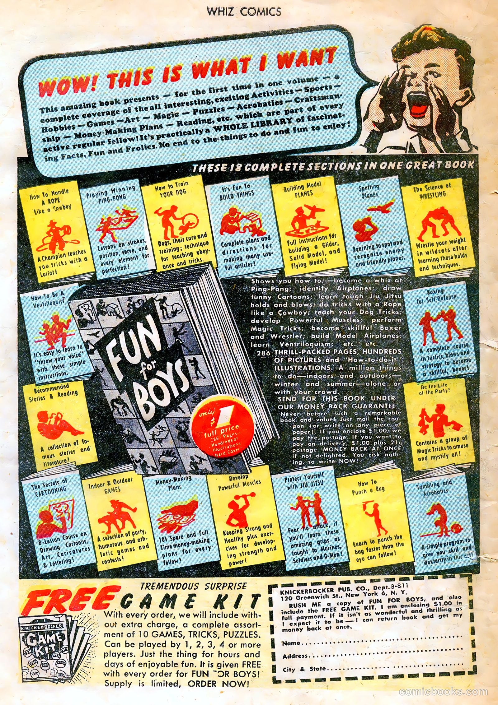 Whiz Comics #61 — page 34 of 36