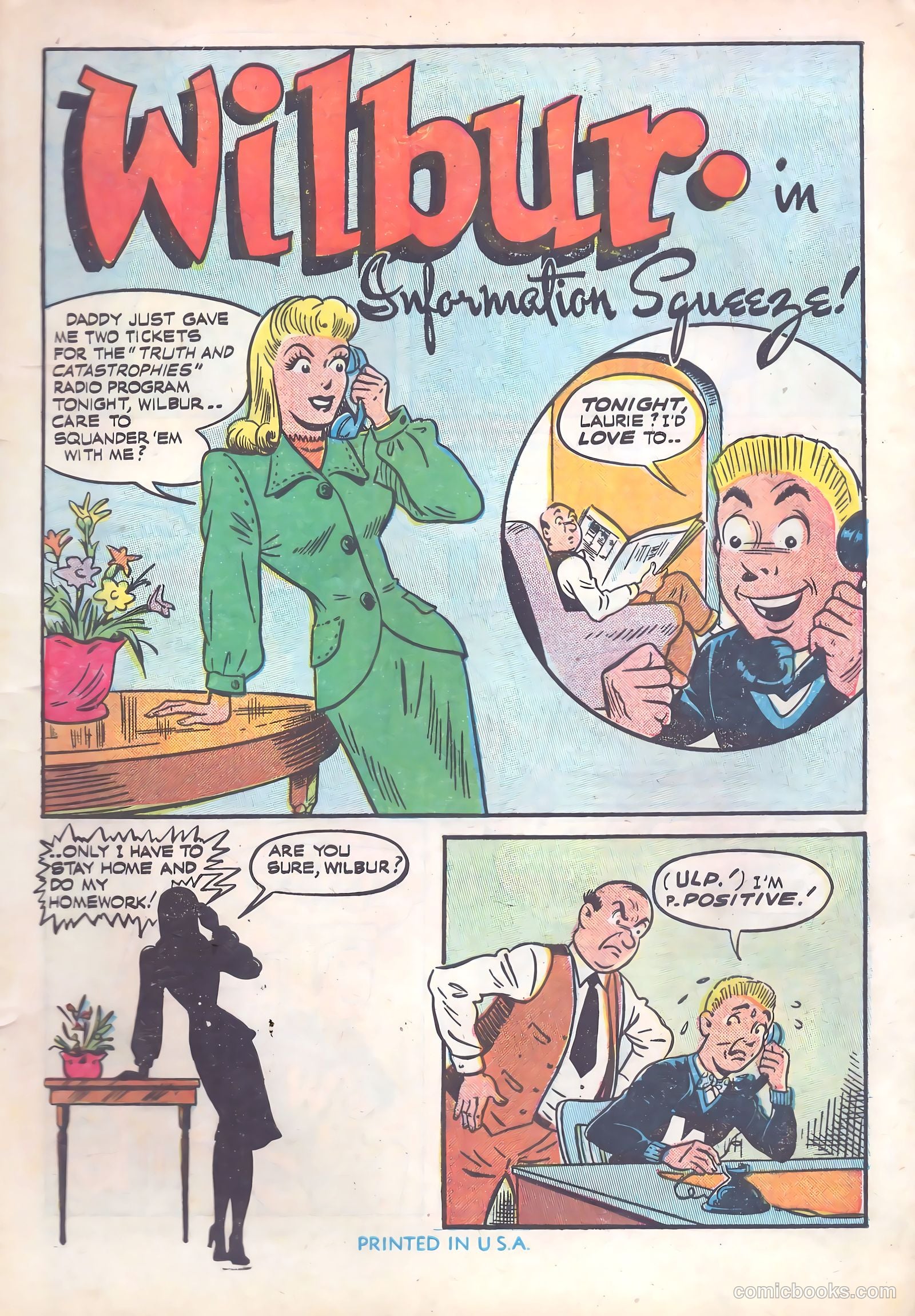 Wilbur Comics #20 — page 3 of 52