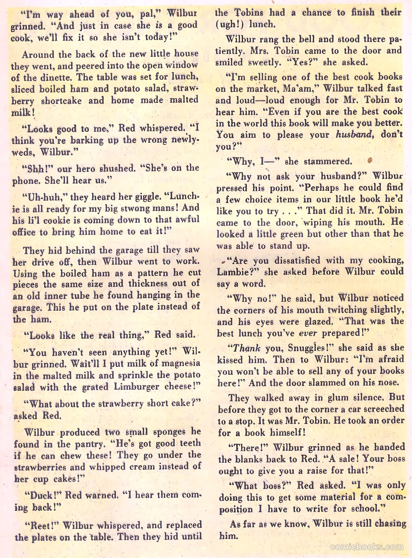 Wilbur Comics #23 — page 42 of 52