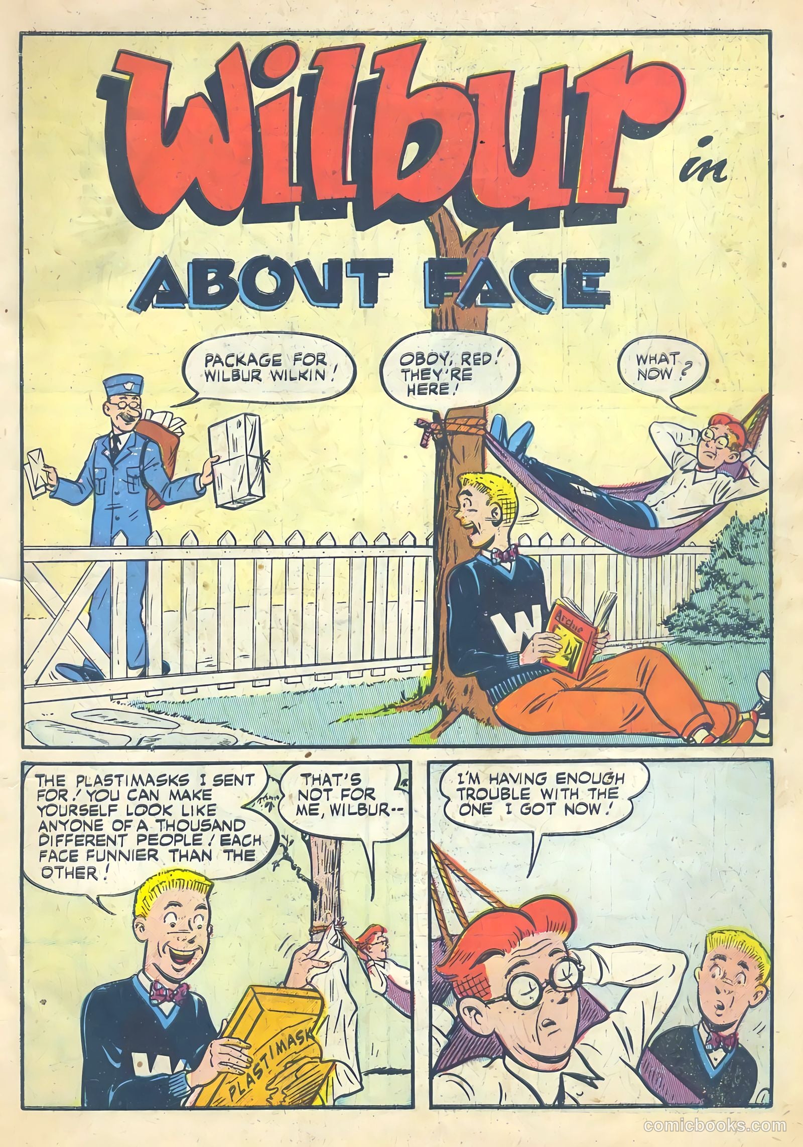 Wilbur Comics #24 — page 3 of 52